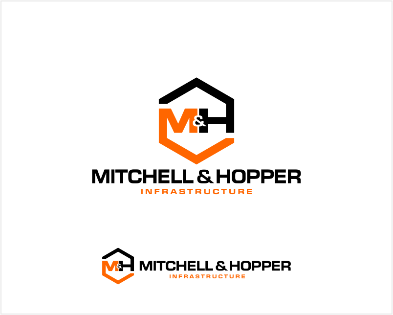 Logo Design entry 1428154 submitted by jellareed to the Logo Design for Hopper & Mitchell Infrastructure  run by Dhopper151@gmail.com