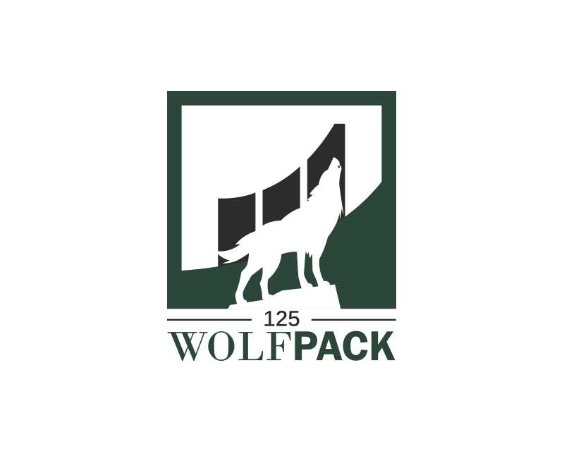 Logo Design Entry 1432831 submitted by blacklotus to the contest for Wolf pack 125 run by EJ4LIFE