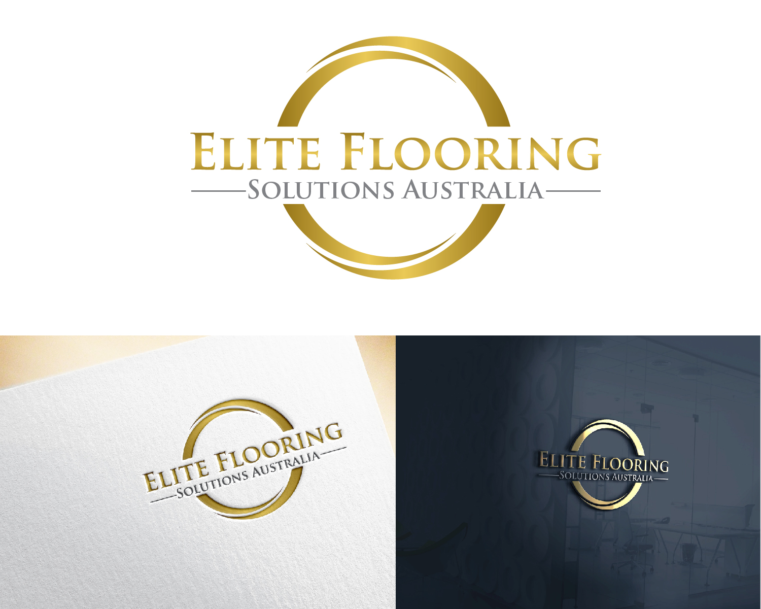 Logo Design entry 1433948 submitted by JBsign to the Logo Design for Elite Flooring Solutions Australia  run by Eliteflooring
