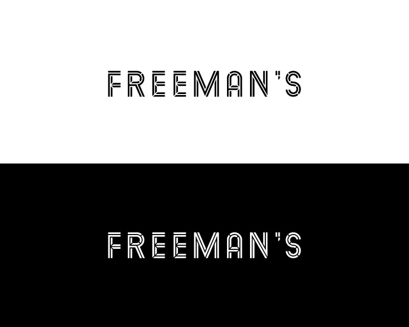 Logo Design entry 1437854 submitted by nsdhyd to the Logo Design for Freeman's run by bmao