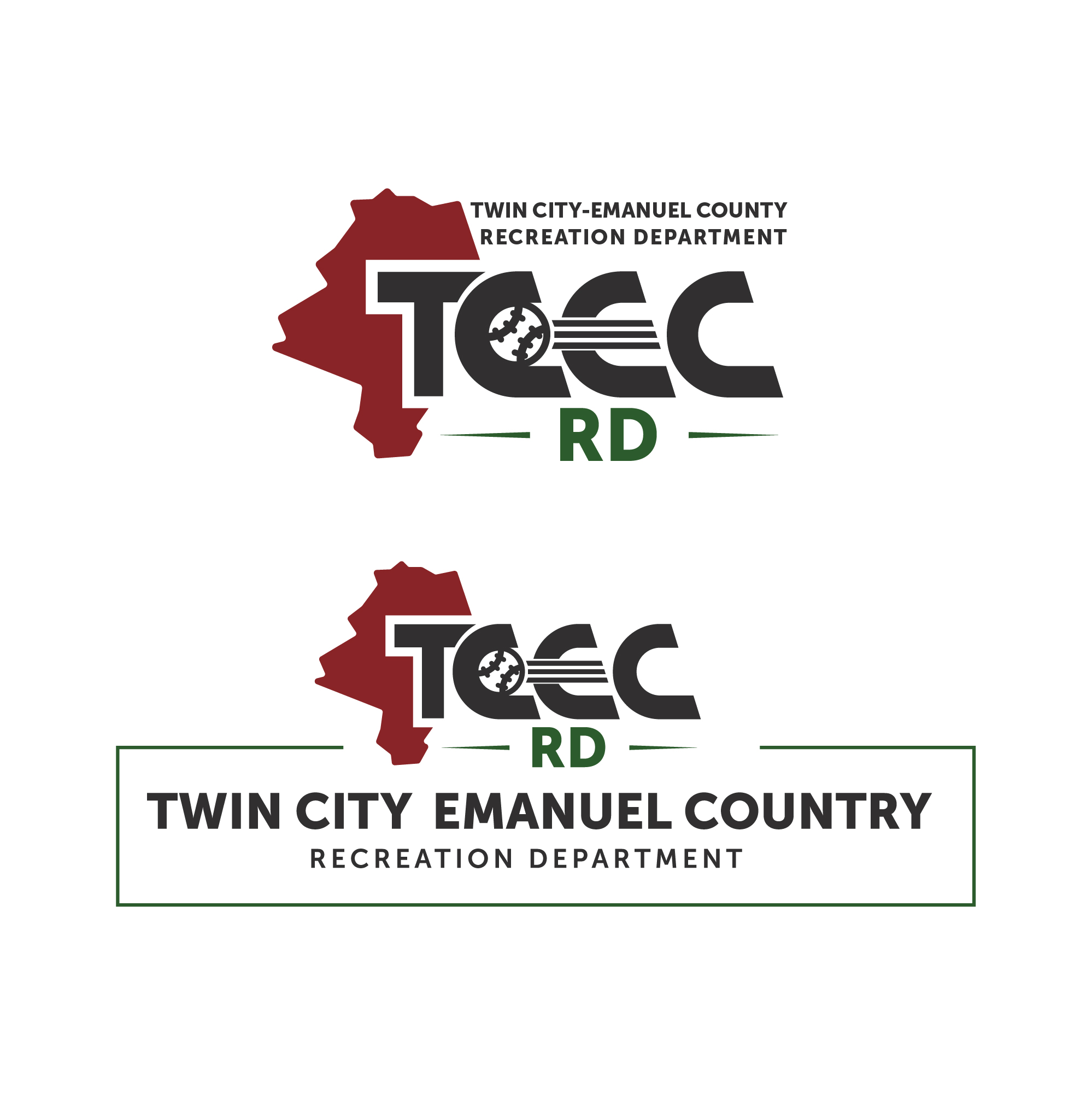 Logo Design Entry 1453071 submitted by morearts to the contest for Twin City-Emanuel County Recreation Department run by lgsingletary