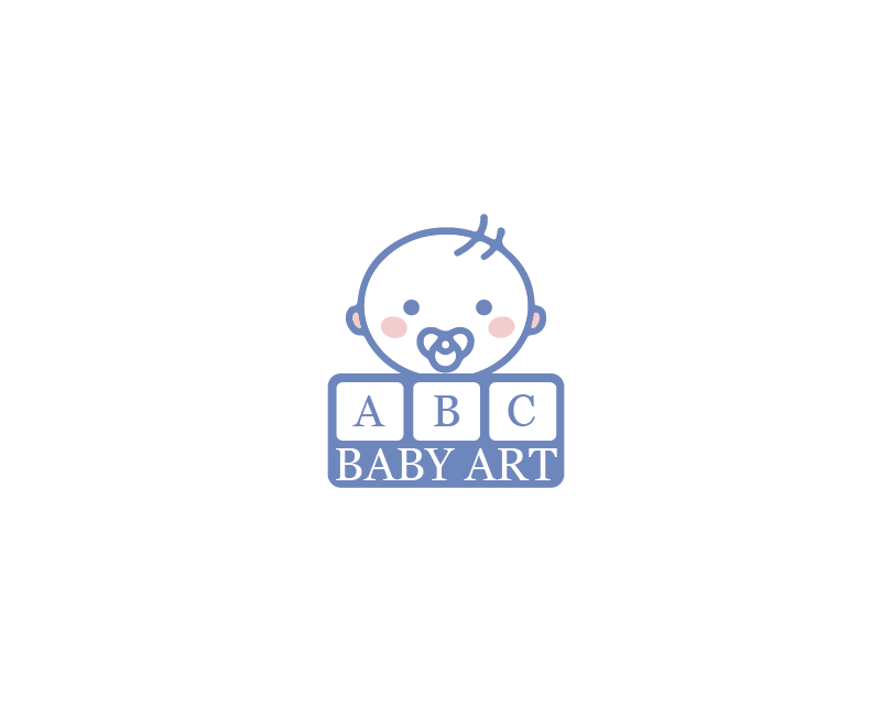 Logo Design Entry 1454892 submitted by luckydesign to the contest for abcBABYart run by babyinks