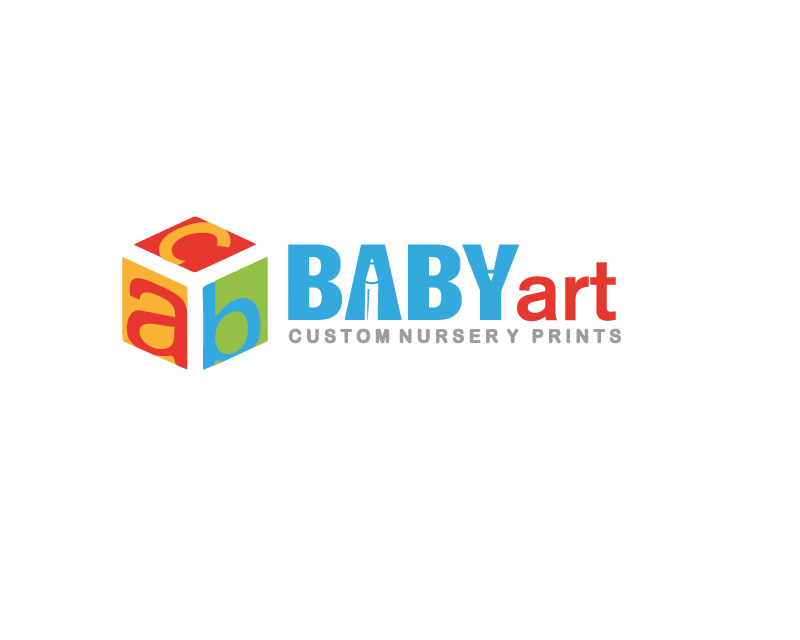 Logo Design entry 1454901 submitted by alex.projector to the Logo Design for abcBABYart run by babyinks