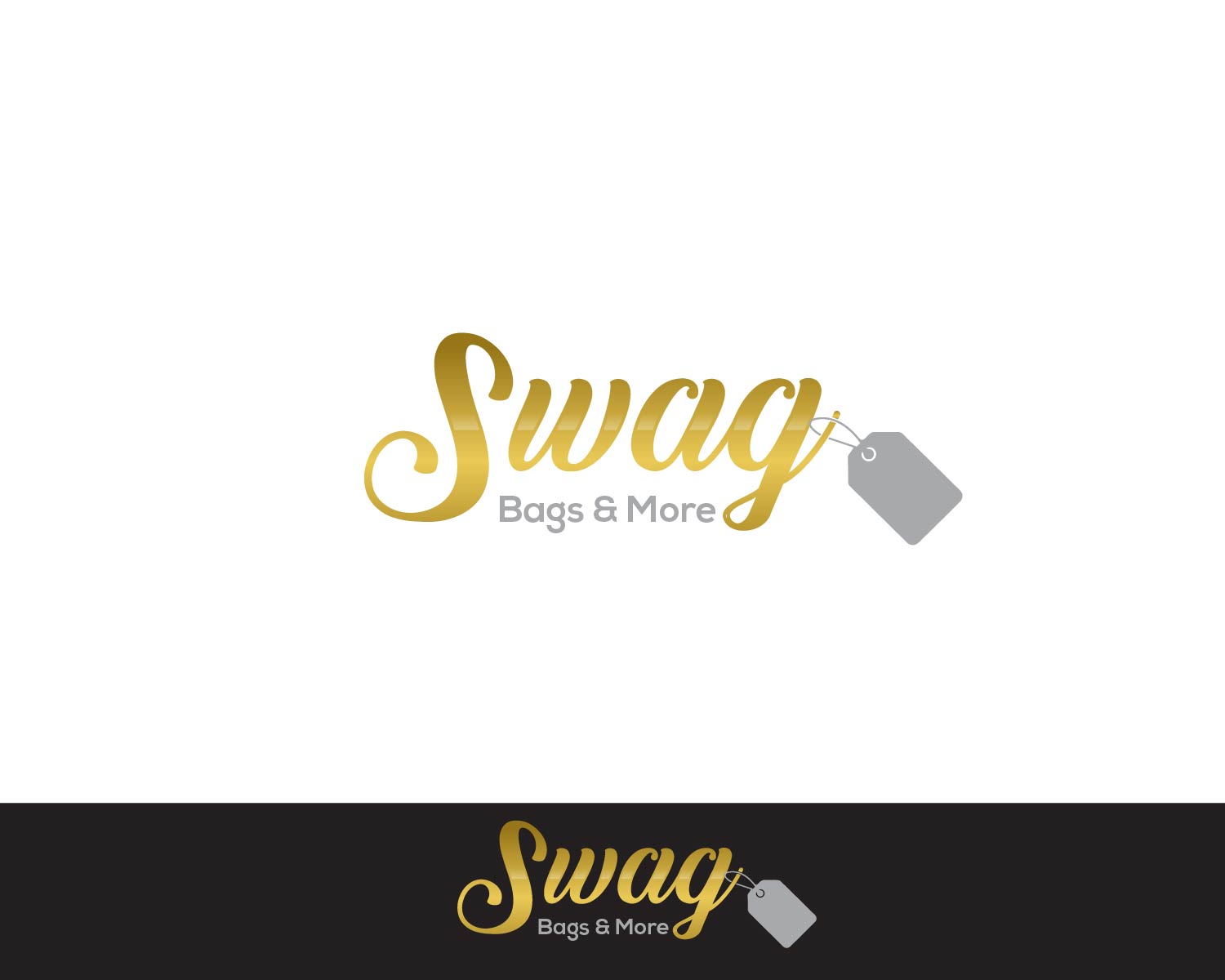 Logo Design Entry 1456837 submitted by JBsign to the contest for Swag, Bags & More run by SwagBagsAndMore