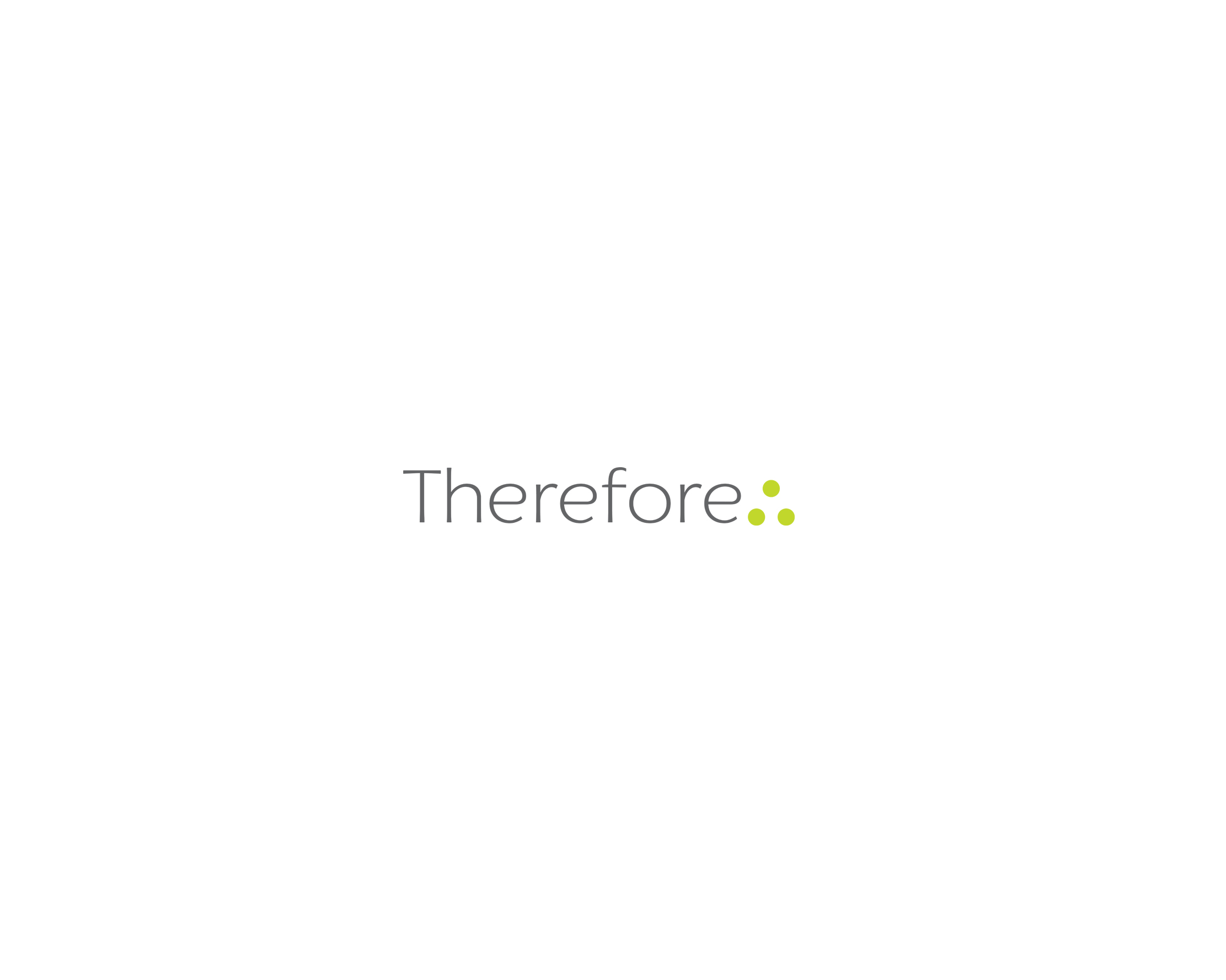 Logo Design Entry 1463811 submitted by sonusmiley to the contest for Therefore ∴ run by trenny2x