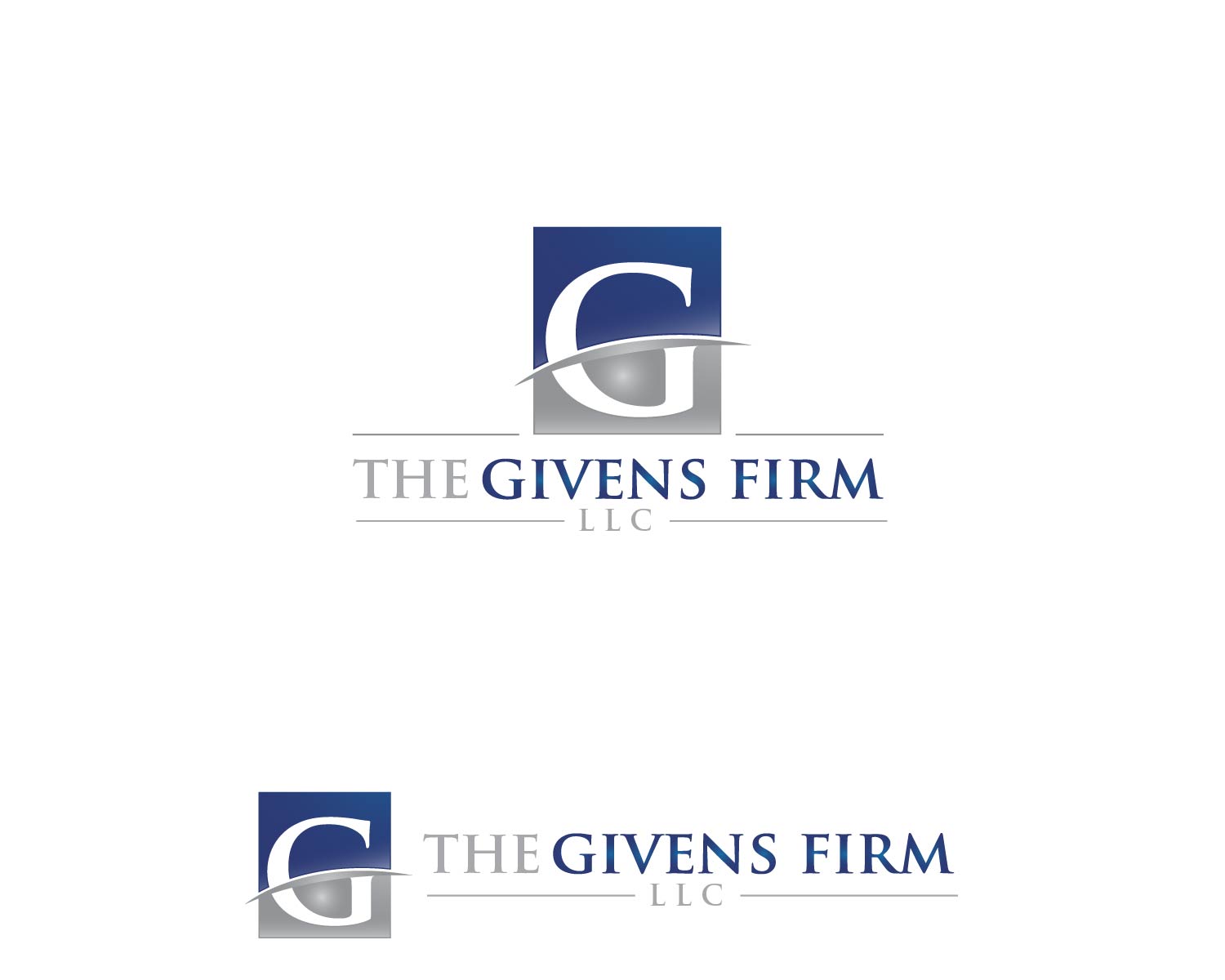 Logo Design entry 1466538 submitted by jymarie01 to the Logo Design for The Givens Firm LLC run by brentton22
