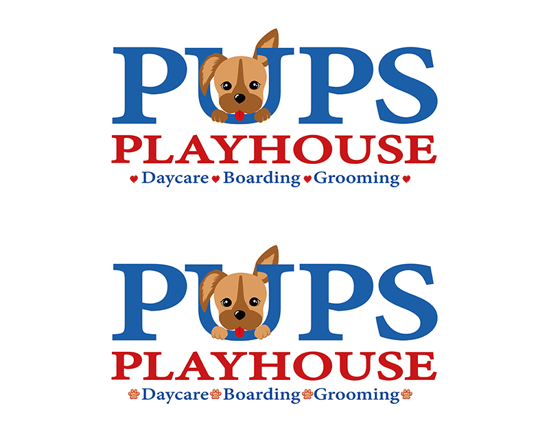 Logo Design entry 1469616 submitted by VG to the Logo Design for PUPS PLAYHOUSE run by Pups