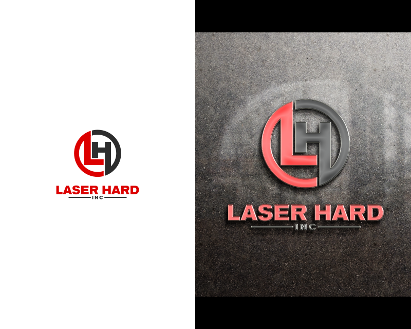 Logo Design entry 1483807 submitted by mznung to the Logo Design for Laser Hard, Inc run by dave@phoenixlaser.com 