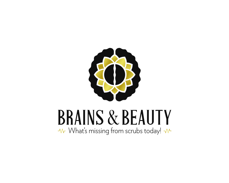 Logo Design Entry 1484667 submitted by tina_t to the contest for Brains & Beauty run by Wellswithlove0