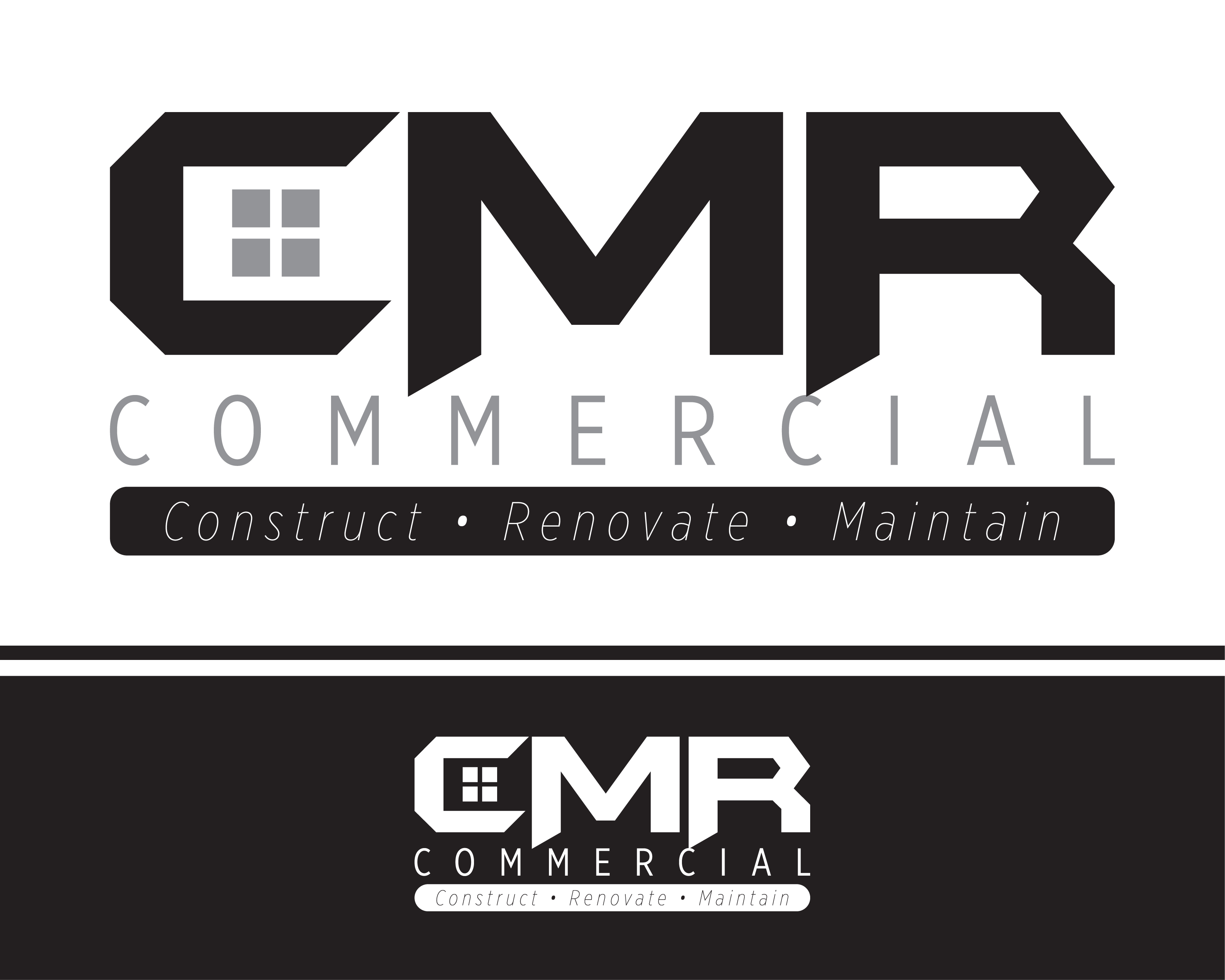 Logo Design Entry 1488167 submitted by offerwerks to the contest for CMR Commercial  run by CMR Commercial 