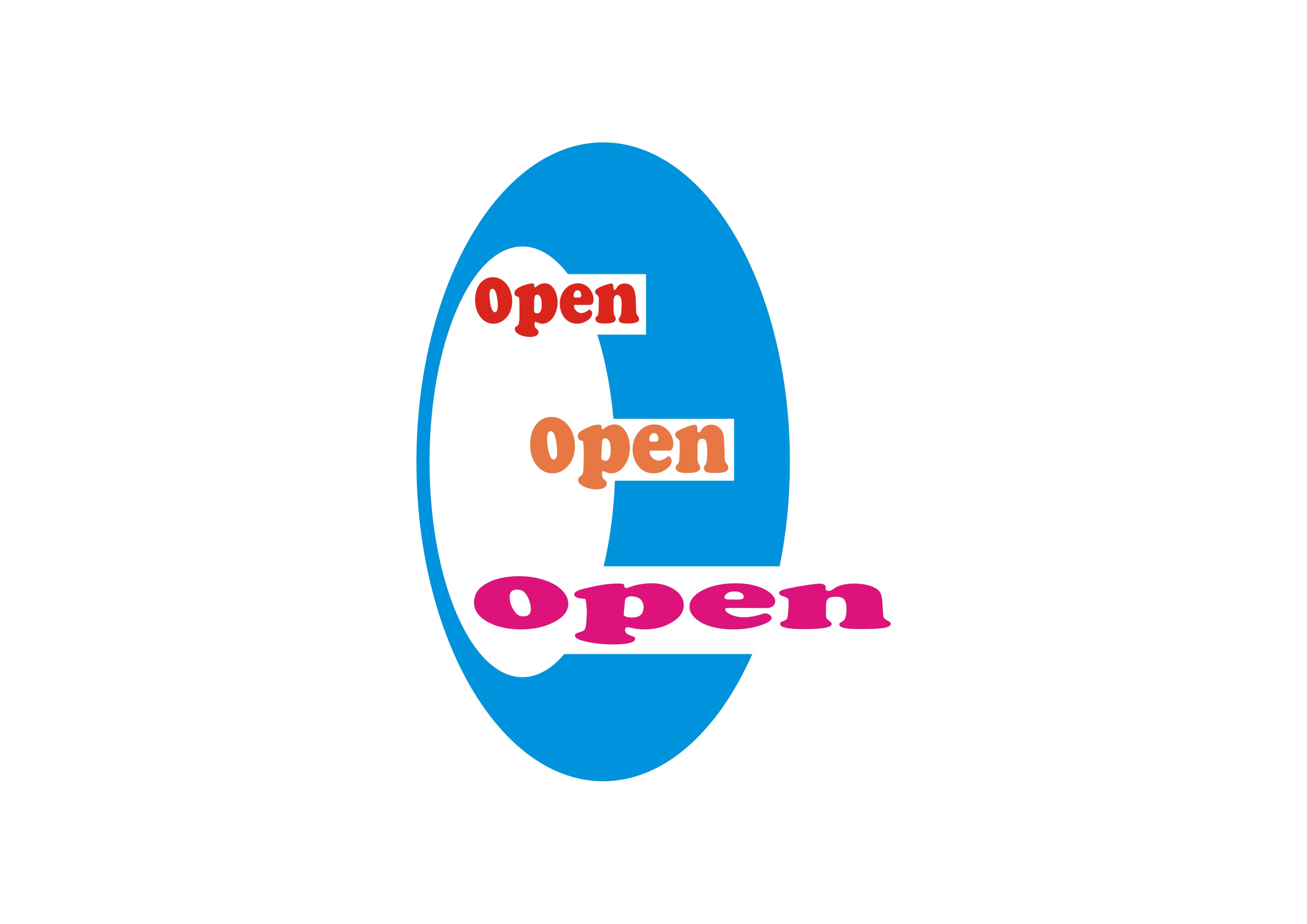 Logo Design Entry 1503522 submitted by wahab_design to the contest for OPEN OPEN OPEN run by open.times.three