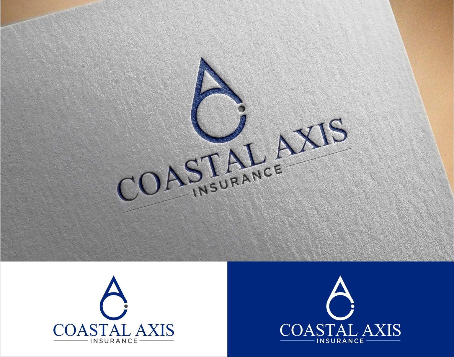 Logo Design Entry 1504051 submitted by danni22 to the contest for Coastal Axis Insurance run by jerbstoe