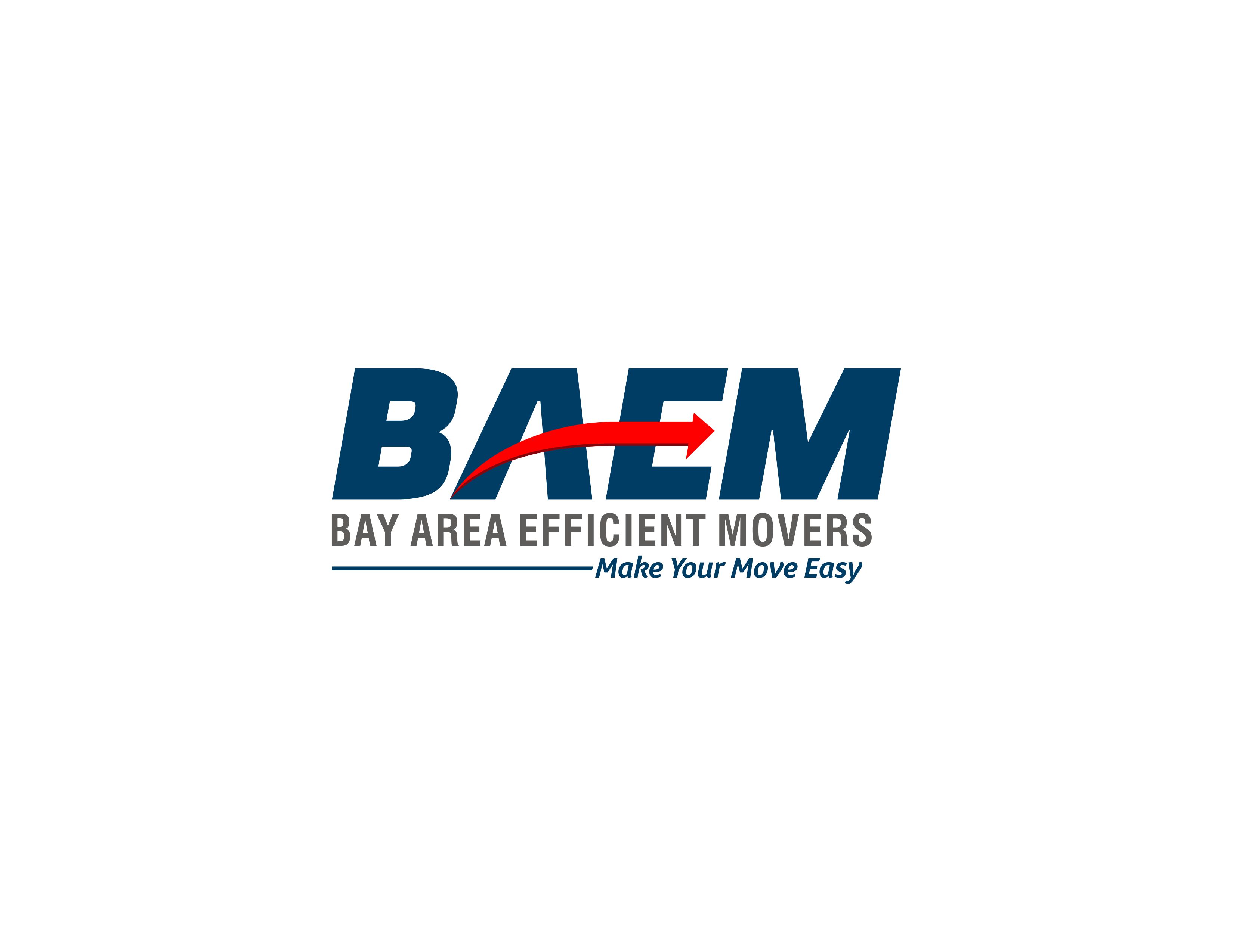Logo Design Entry 1504897 submitted by Moderat to the contest for Bay Area Efficient Movers (BAEM) run by sfbaem