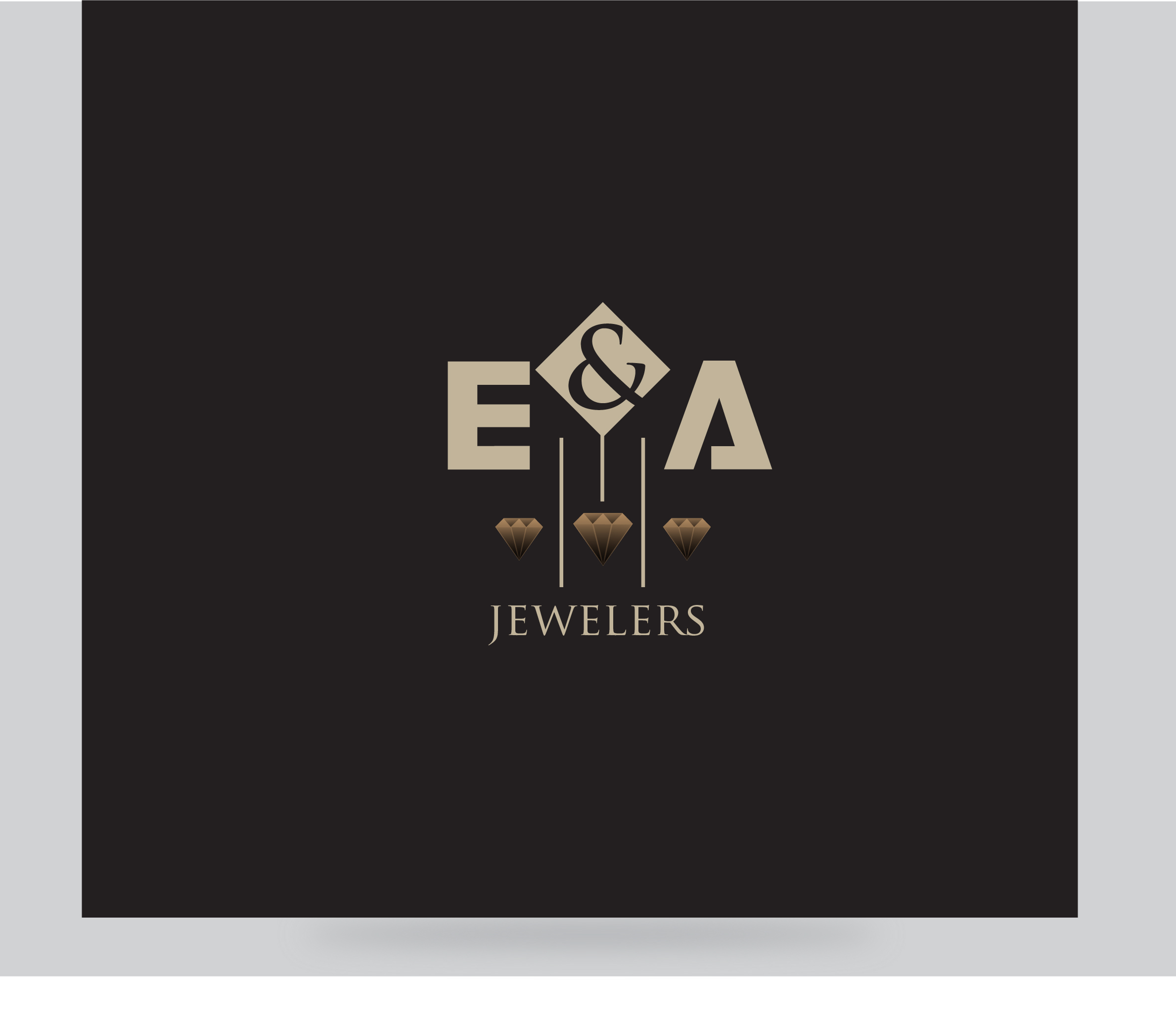 Logo Design Entry 1505538 submitted by Kiansantang to the contest for E & A Jewelers run by Eandajewelers