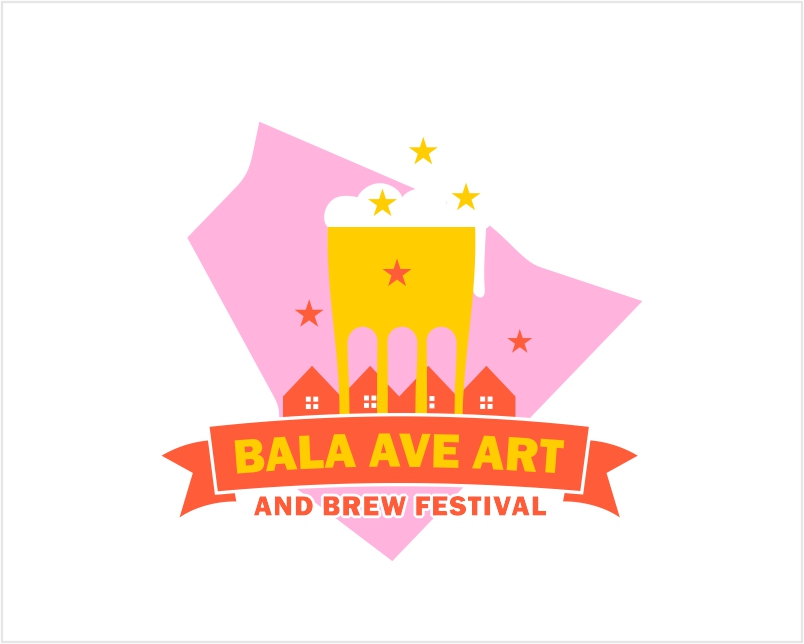 Logo Design Entry 1509196 submitted by tom robinson to the contest for Bala Ave Art and Brew Festival run by Cross Properties
