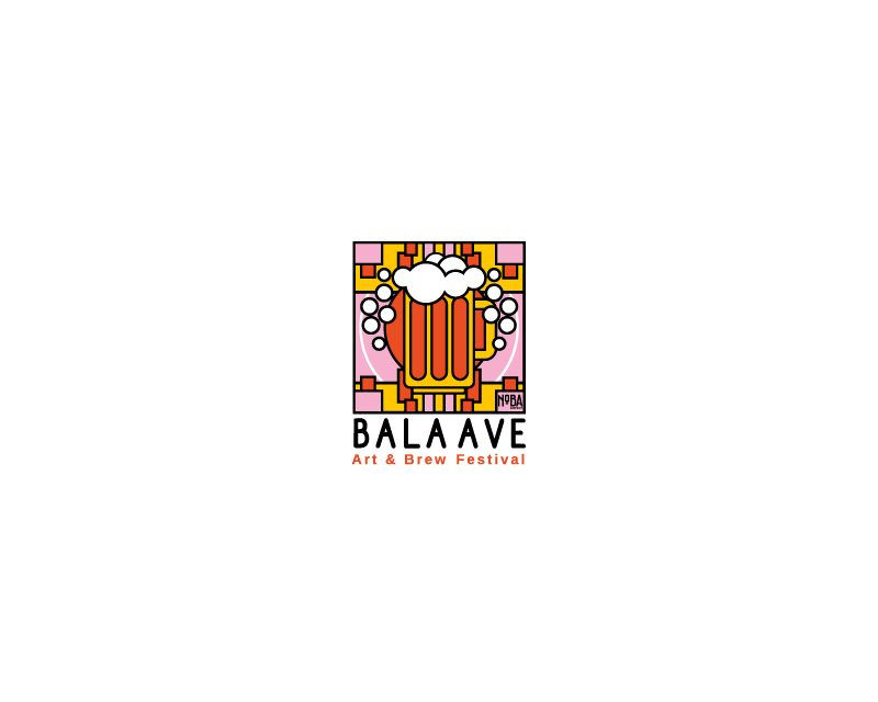 Logo Design Entry 1509213 submitted by theBeesKnees to the contest for Bala Ave Art and Brew Festival run by Cross Properties
