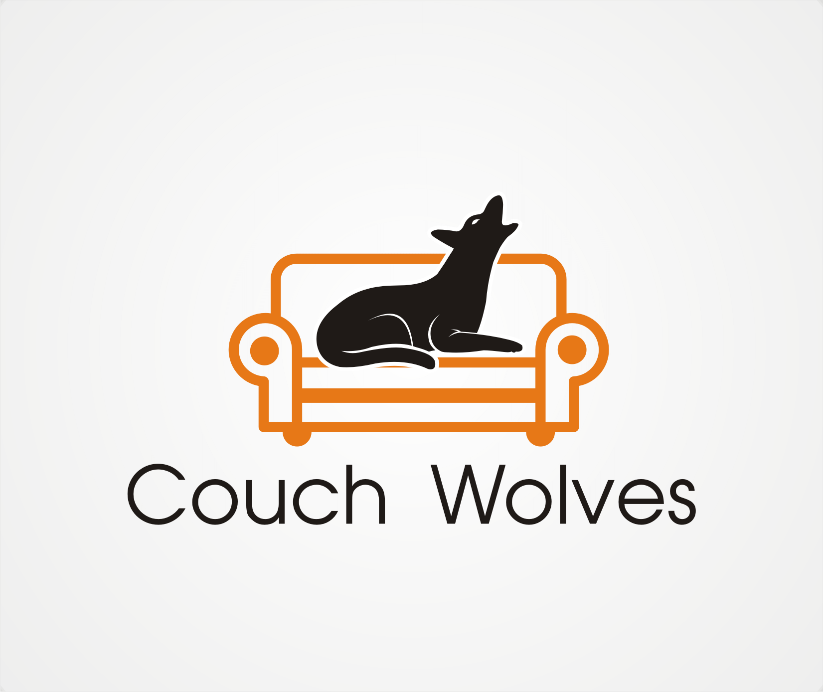 Logo Design entry 1512979 submitted by wongsanus to the Logo Design for Couch Wolves run by nikkoth