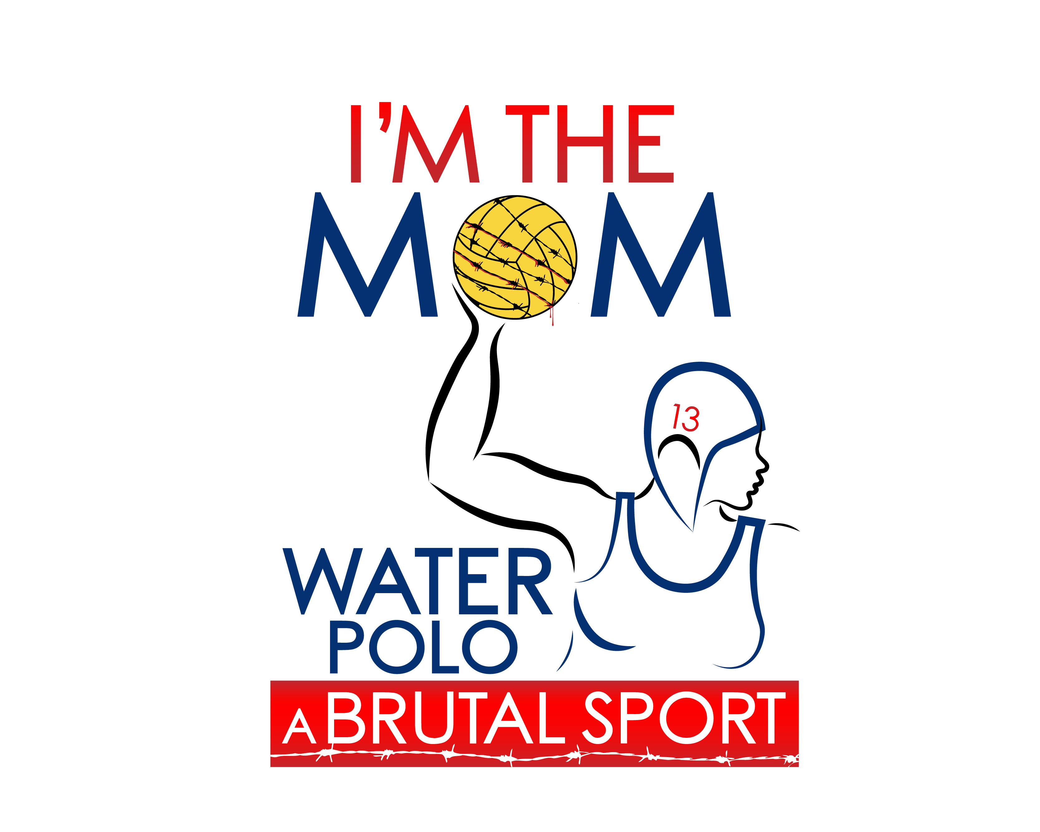 T-Shirt Design Entry 1514714 submitted by Benovic to the contest for Water Polo Player  run by tearsley