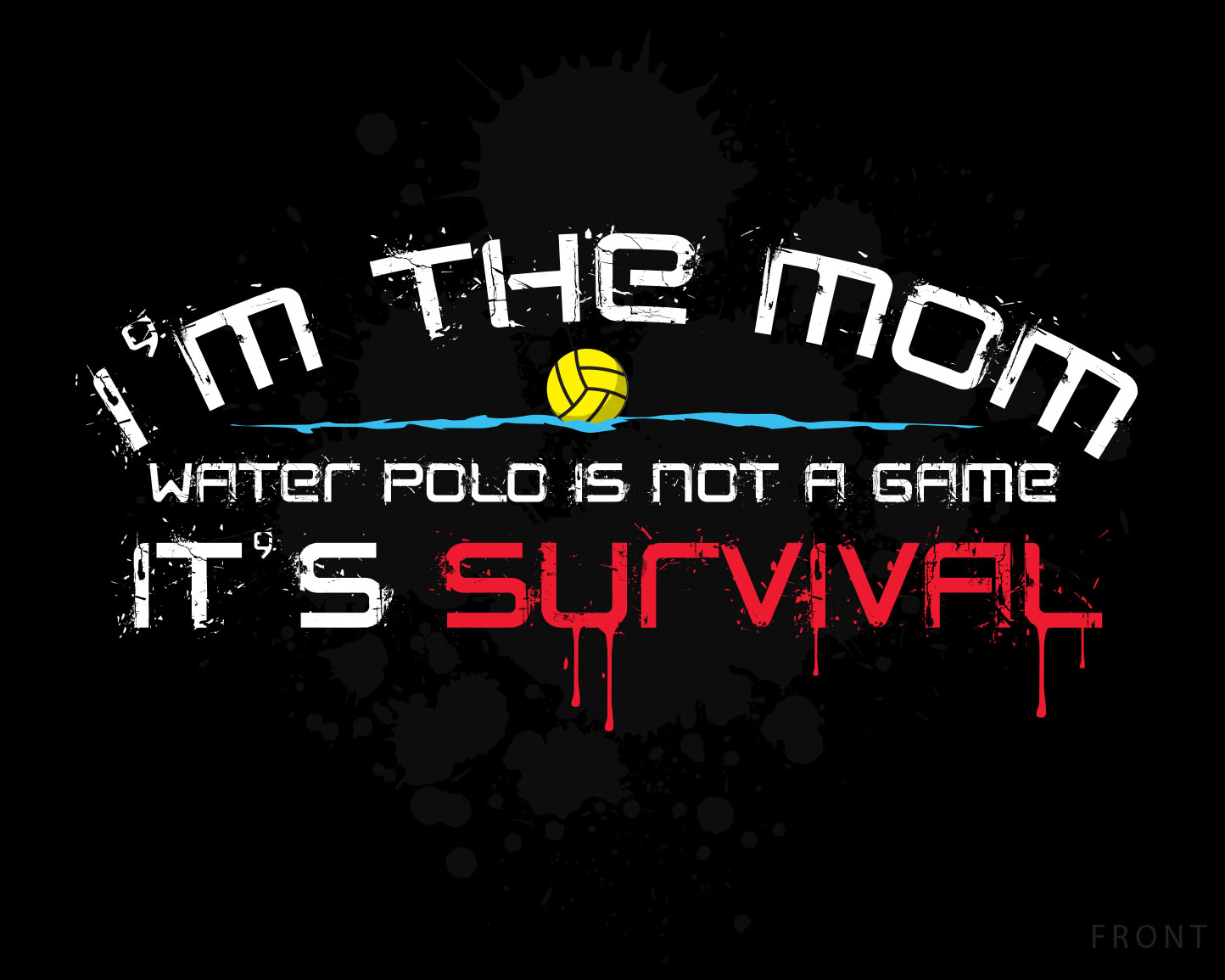 T-Shirt Design entry 1514730 submitted by Benovic to the T-Shirt Design for Water Polo Player  run by tearsley