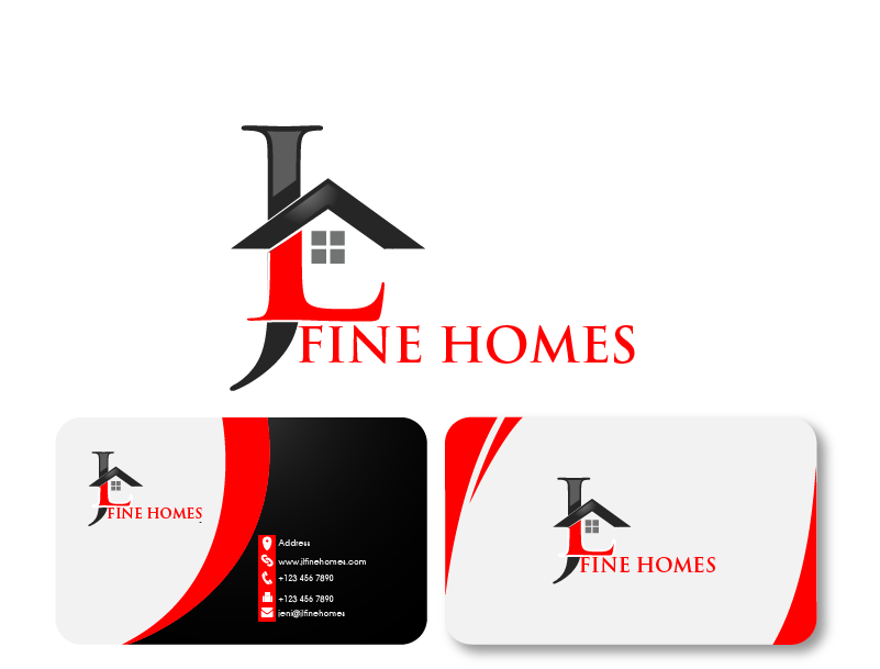 Business Card & Stationery Design Entry 1585711 submitted by graphics to the contest for www.jlfinehomes.com run by Jenl