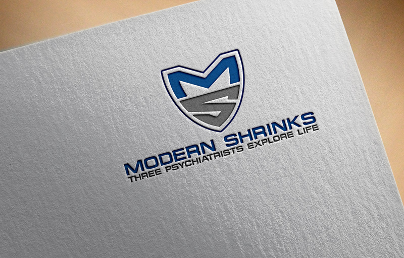 Logo Design entry 1532997 submitted by Benovic to the Logo Design for Modern Shrinks vs. The Modern Shrinks Podcast run by ModernShrinks