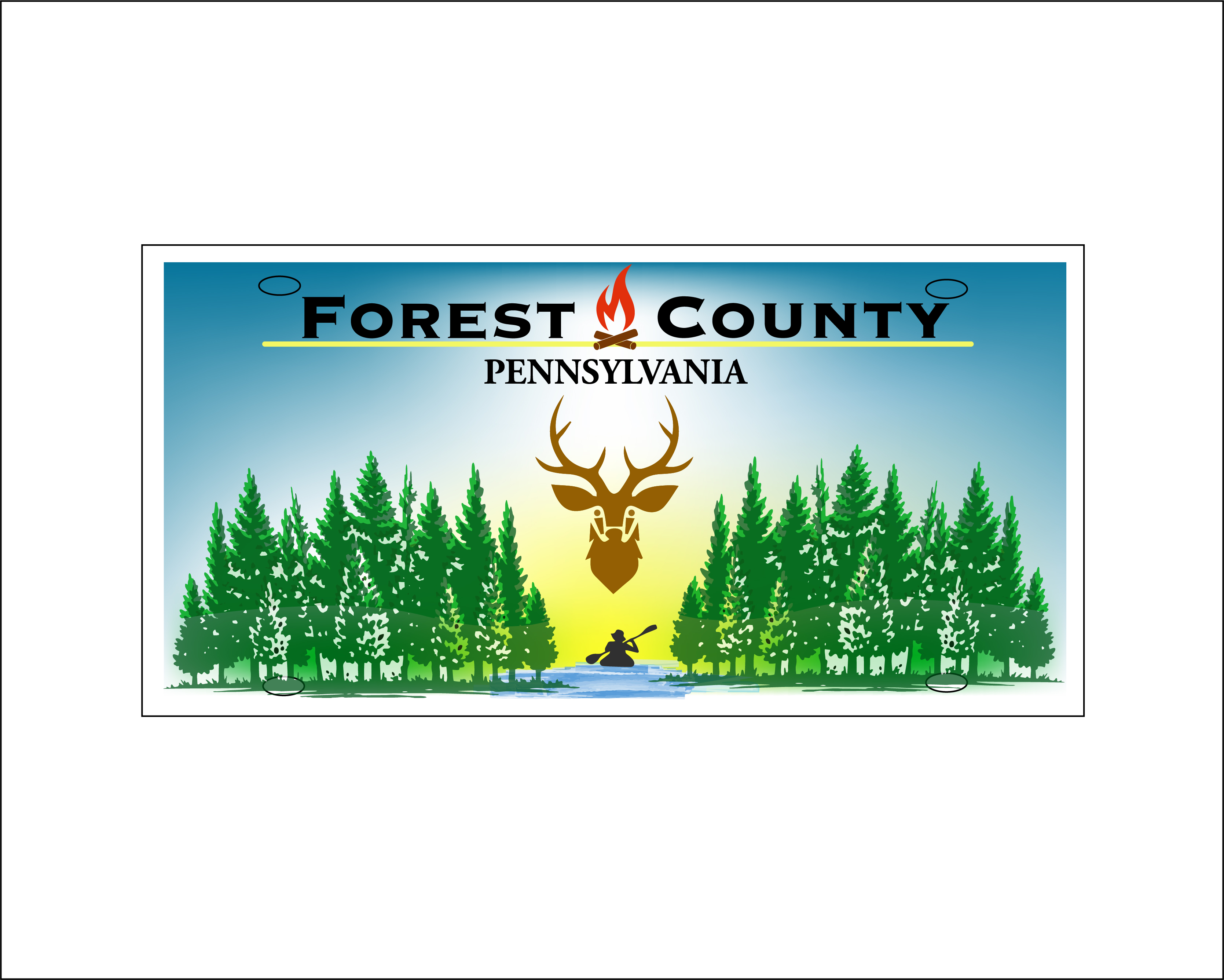 Graphic Design entry 1535304 submitted by Microtonal to the Graphic Design for Forest County, PA run by RonH
