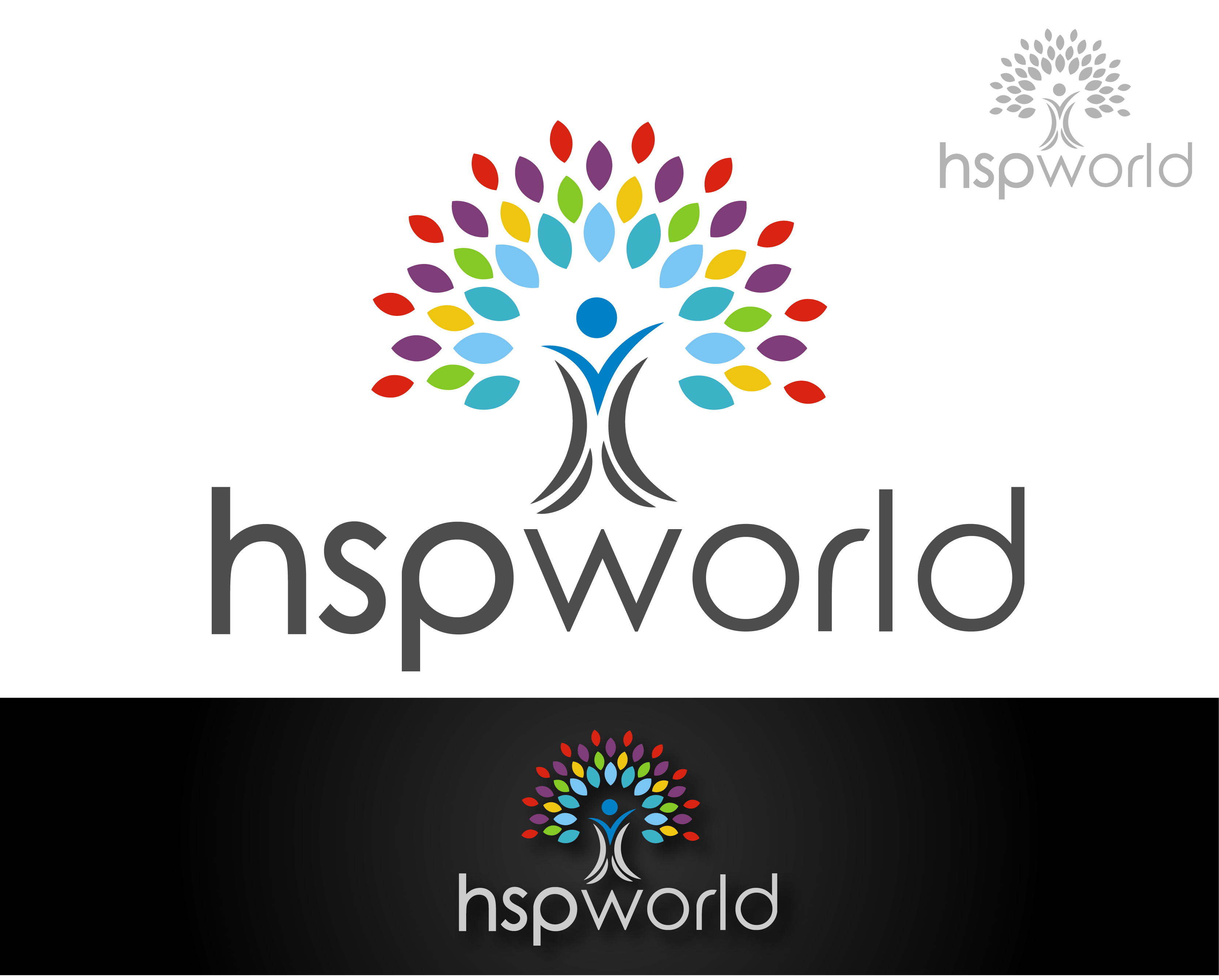 Logo Design entry 1536262 submitted by Benovic to the Logo Design for hsp world run by lauralou