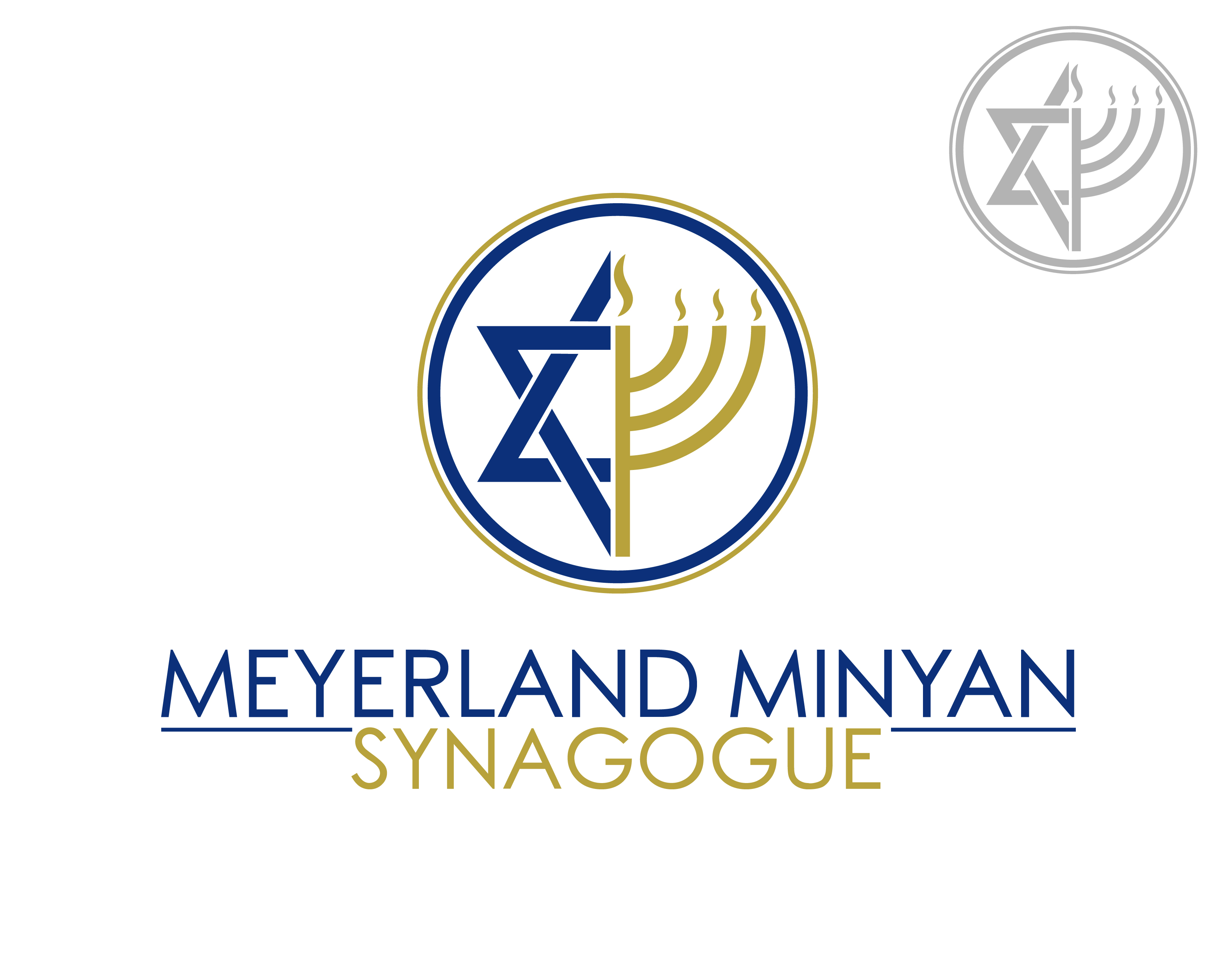 Logo Design Entry 1536832 submitted by Benovic to the contest for The Meyerland Minyan Synagouge run by uxweb