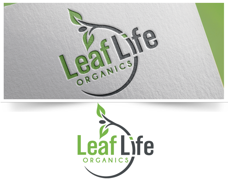 Logo Design entry 1540469 submitted by Benovic to the Logo Design for Leaf Life Organics run by LeafLife1