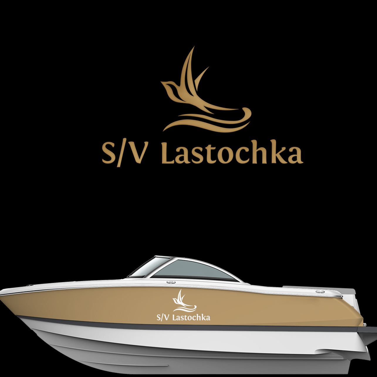 Logo Design entry 1542536 submitted by solarex247 to the Logo Design for S/V Lastochka run by rostyvyg