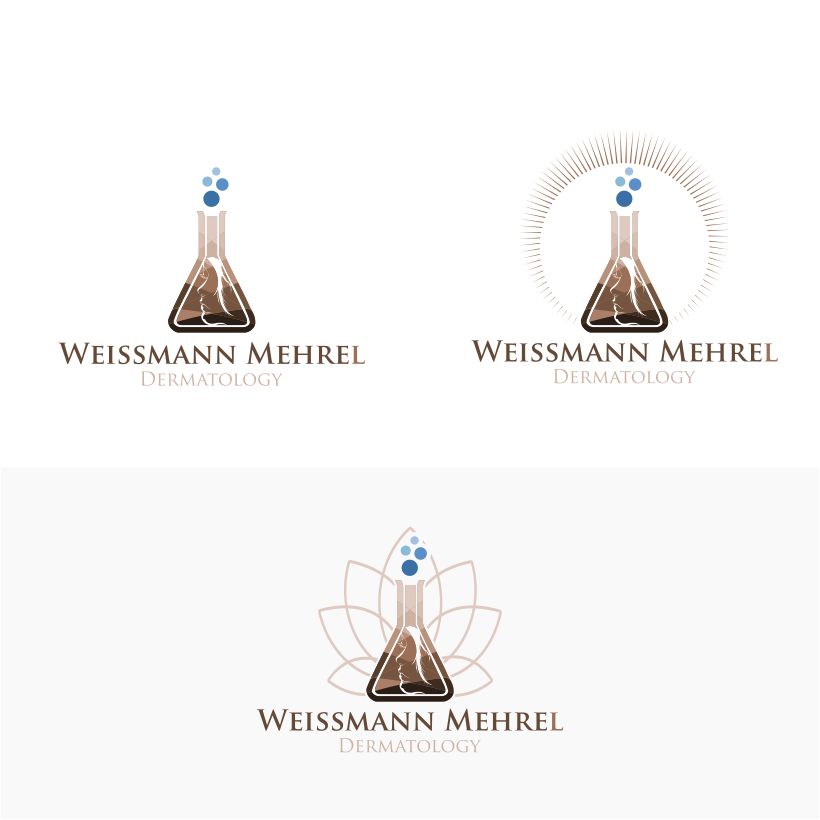 Logo Design entry 1544607 submitted by WoAdek to the Logo Design for Weissmann Mehrel Dermatology run by ArthurWeissmann