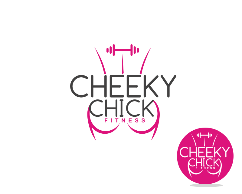 Logo Design Entry 1548178 submitted by Addison09 to the contest for Cheeky Chick Fitness run by SusanJS