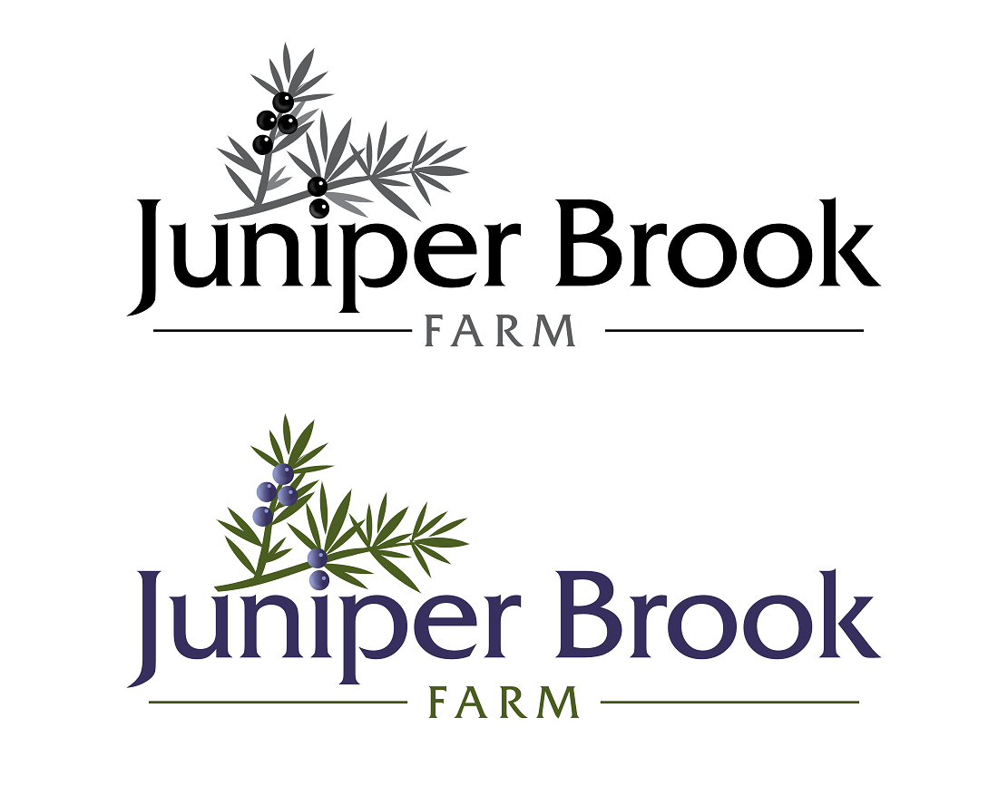 Logo Design Entry 1556291 submitted by DORIANA999 to the contest for Juniper Brook Farm run by JuniperBrook
