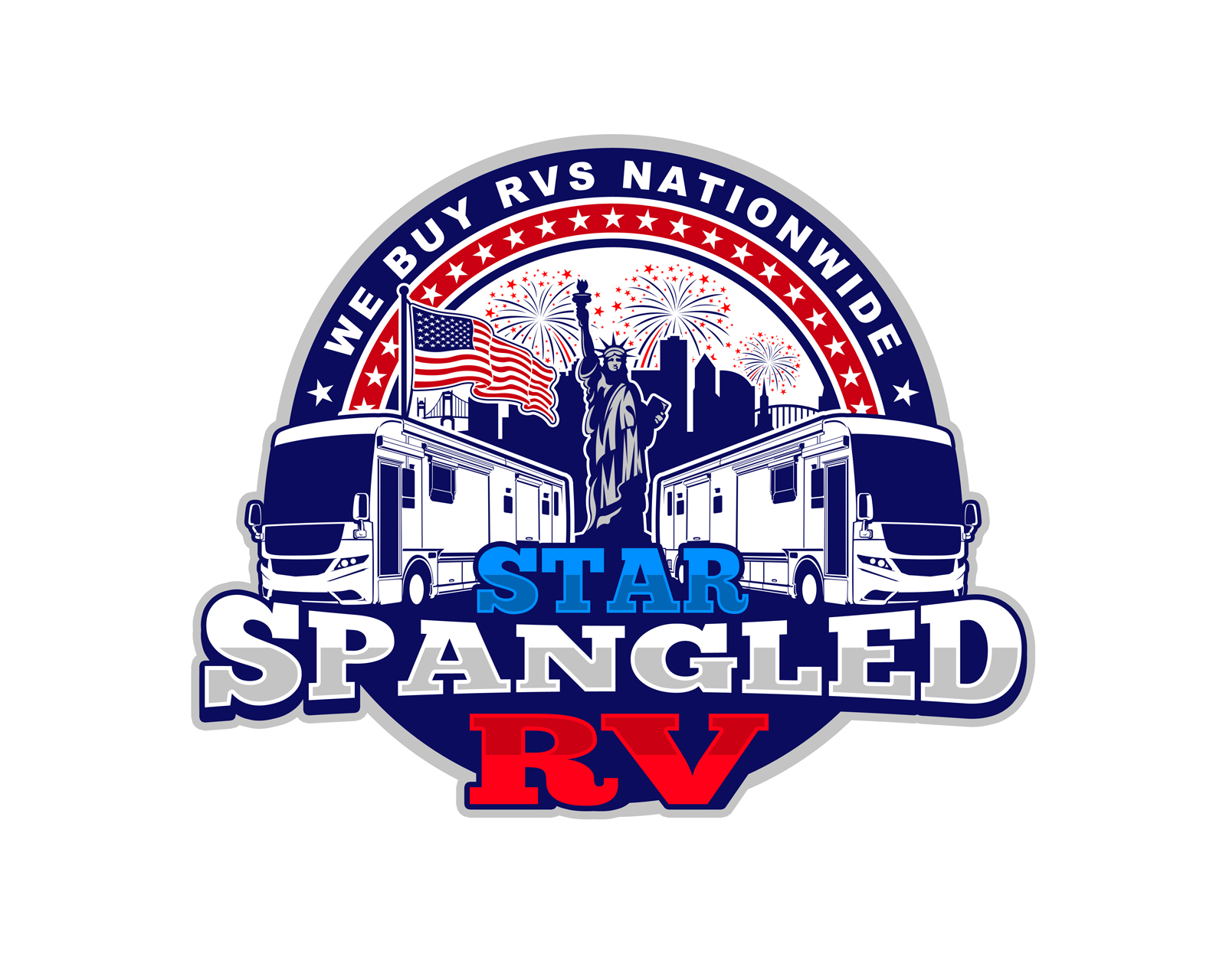 Logo Design Entry 1557284 submitted by babyakina to the contest for Star Spangled RV run by cpattie