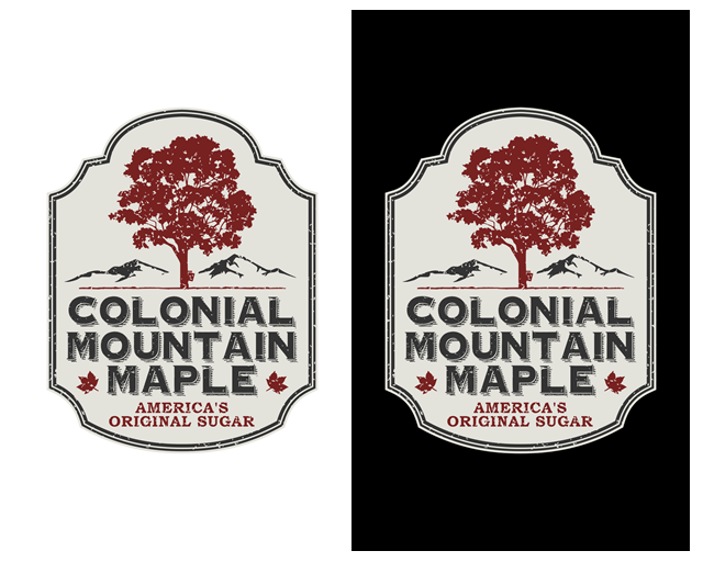 Logo Design Entry 1567591 submitted by Fathenry to the contest for COLONIAL MOUNTAIN MAPLE run by ColonialMtnMaple