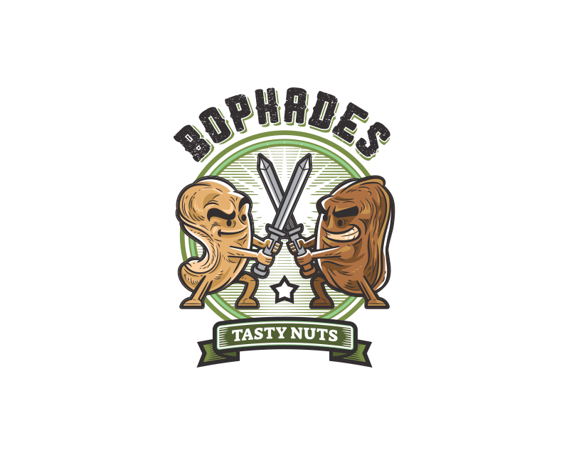 Logo Design entry 1576660 submitted by taks0not to the Logo Design for Bophades Tasty Nuts run by MigratorSoul