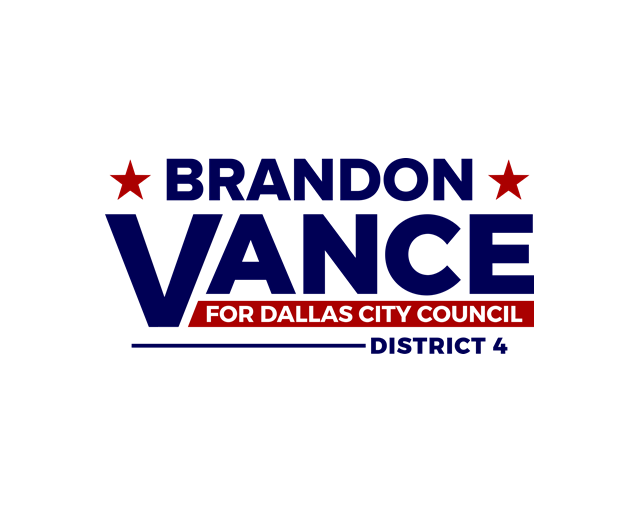 Logo Design entry 1583037 submitted by Fathenry to the Logo Design for Brandon Vance for Dallas City Council District 4 run by bvancefordallas