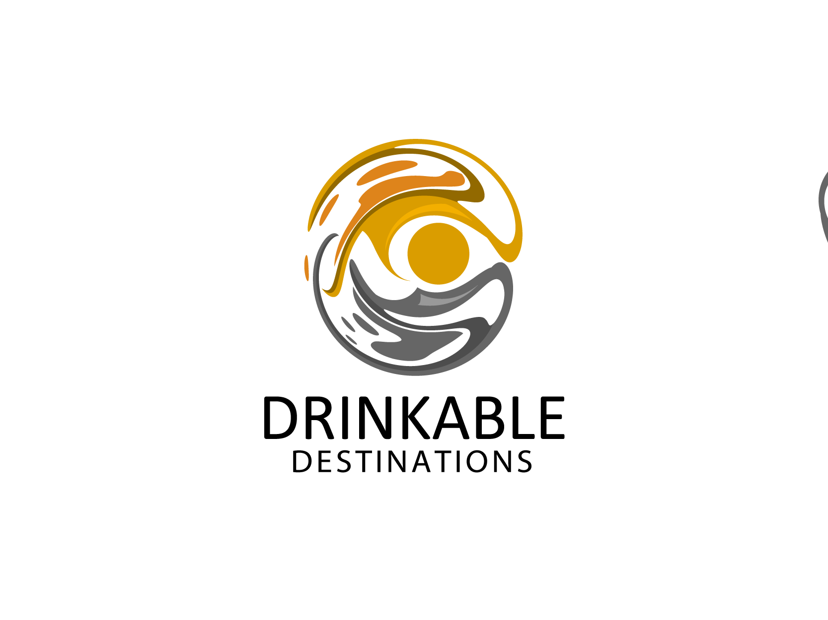 Logo Design Entry 1584210 submitted by ALF to the contest for Drinkable Destinations run by rcklinge