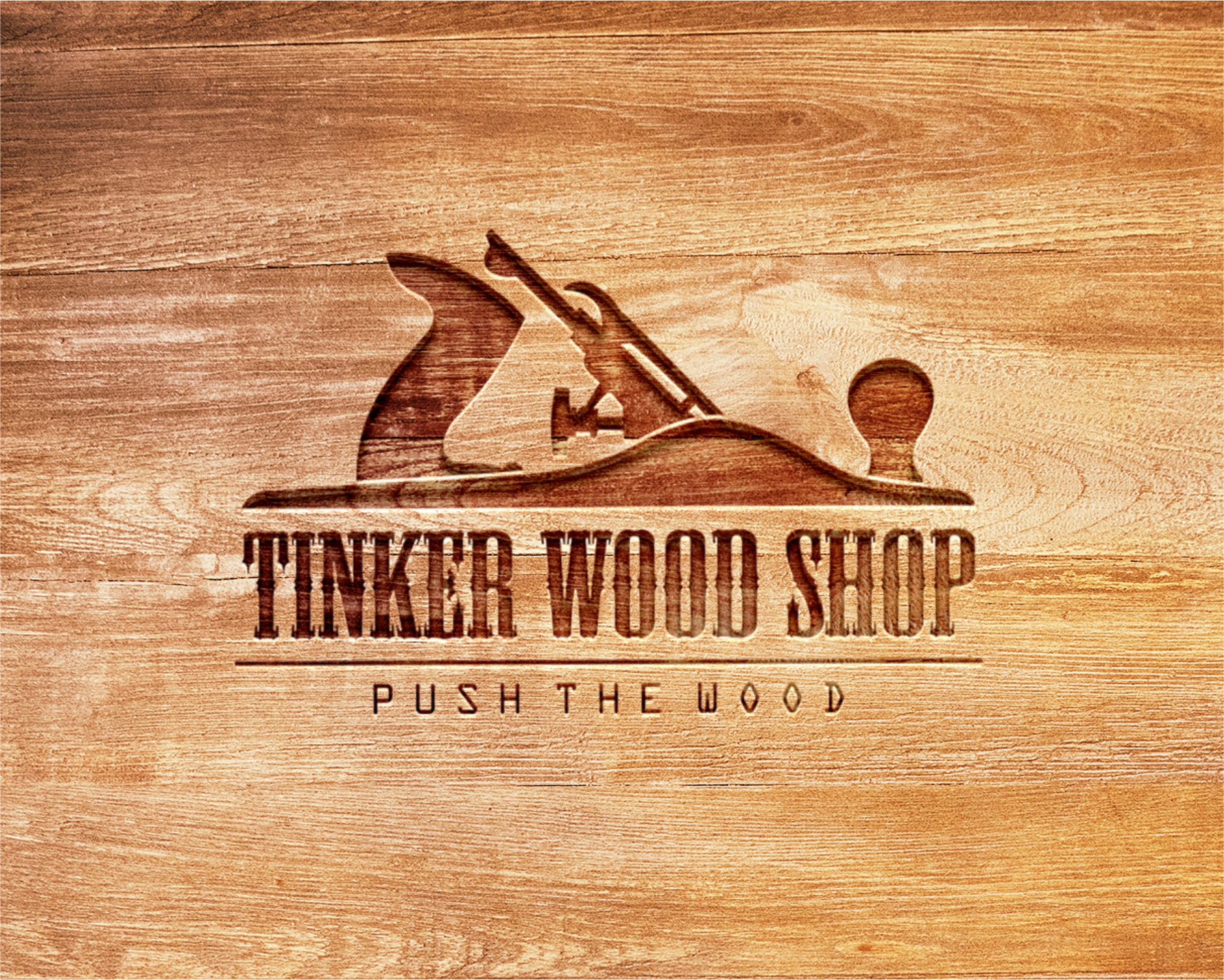 Logo Design Entry 1586002 submitted by Moderat to the contest for Tinker Wood Shop run by Tinkerlogo