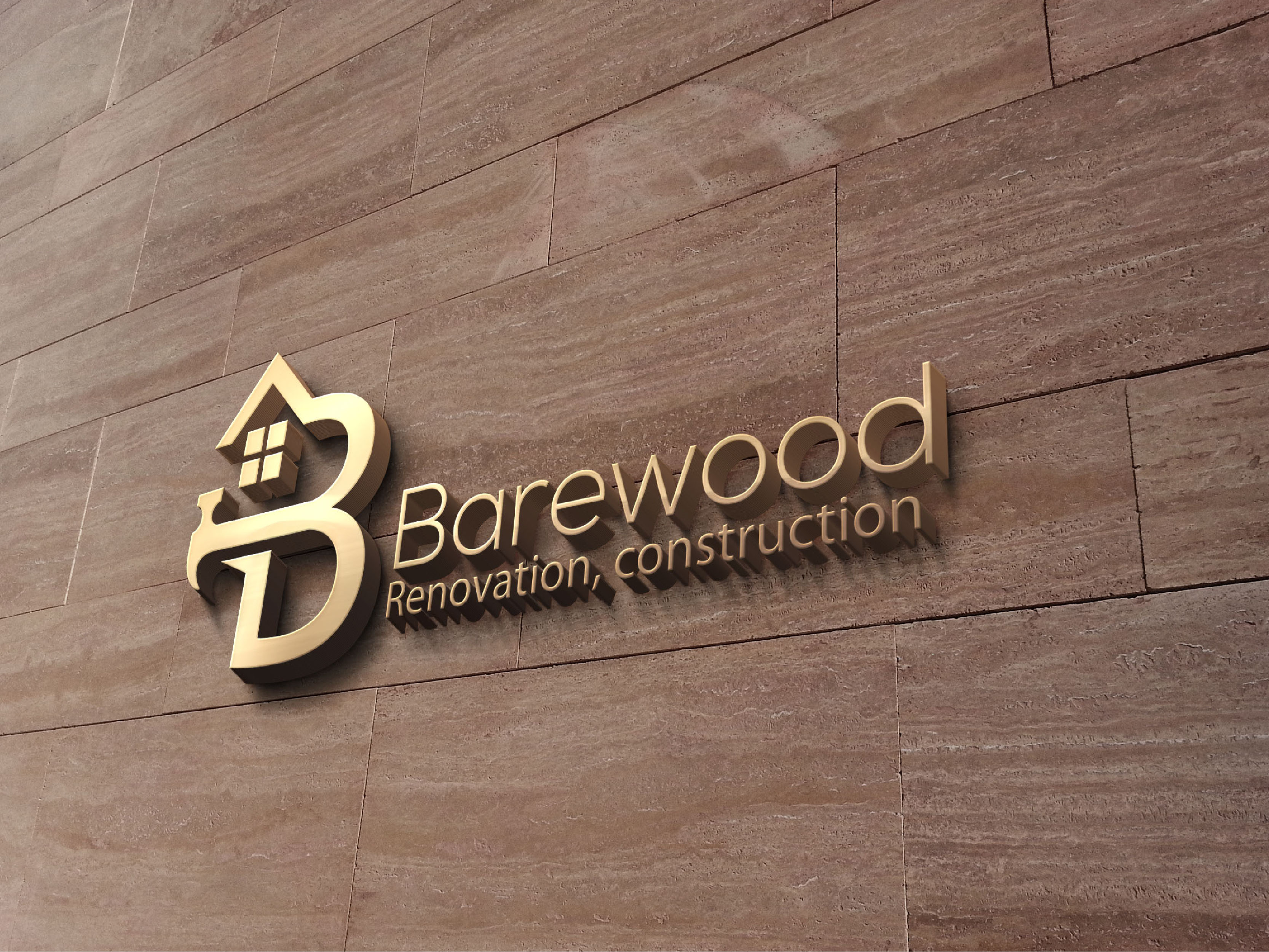 Logo Design Entry 1586410 submitted by ALF to the contest for Barewood run by BMurray