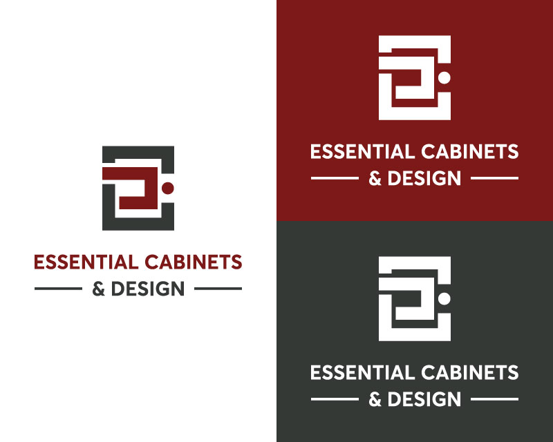 Logo Design entry 1586946 submitted by Moderat to the Logo Design for Essential Cabinets & Design run by CMRogers7