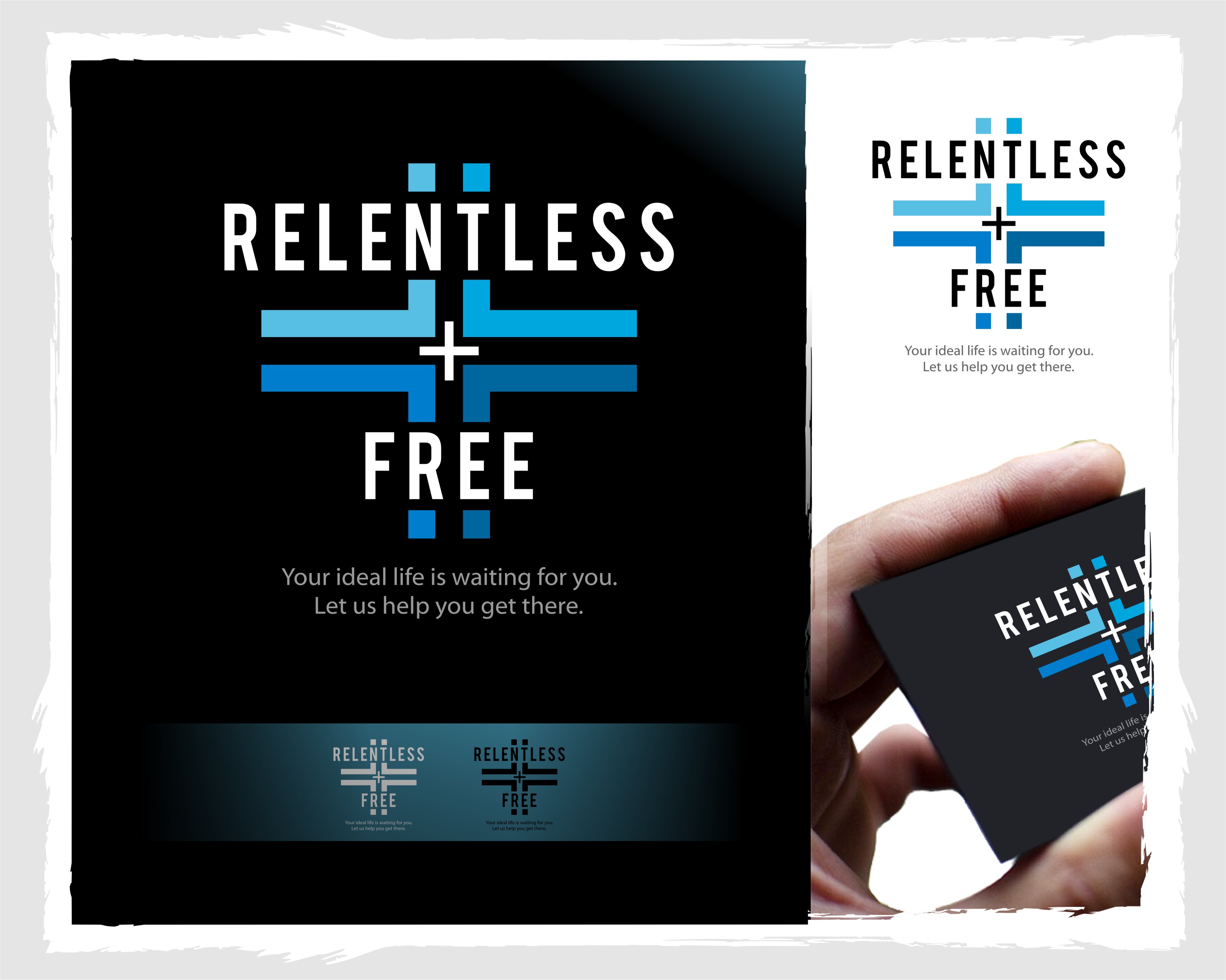 Logo Design Entry 1599884 submitted by Olarion to the contest for Relentless + Free run by chirodeborah