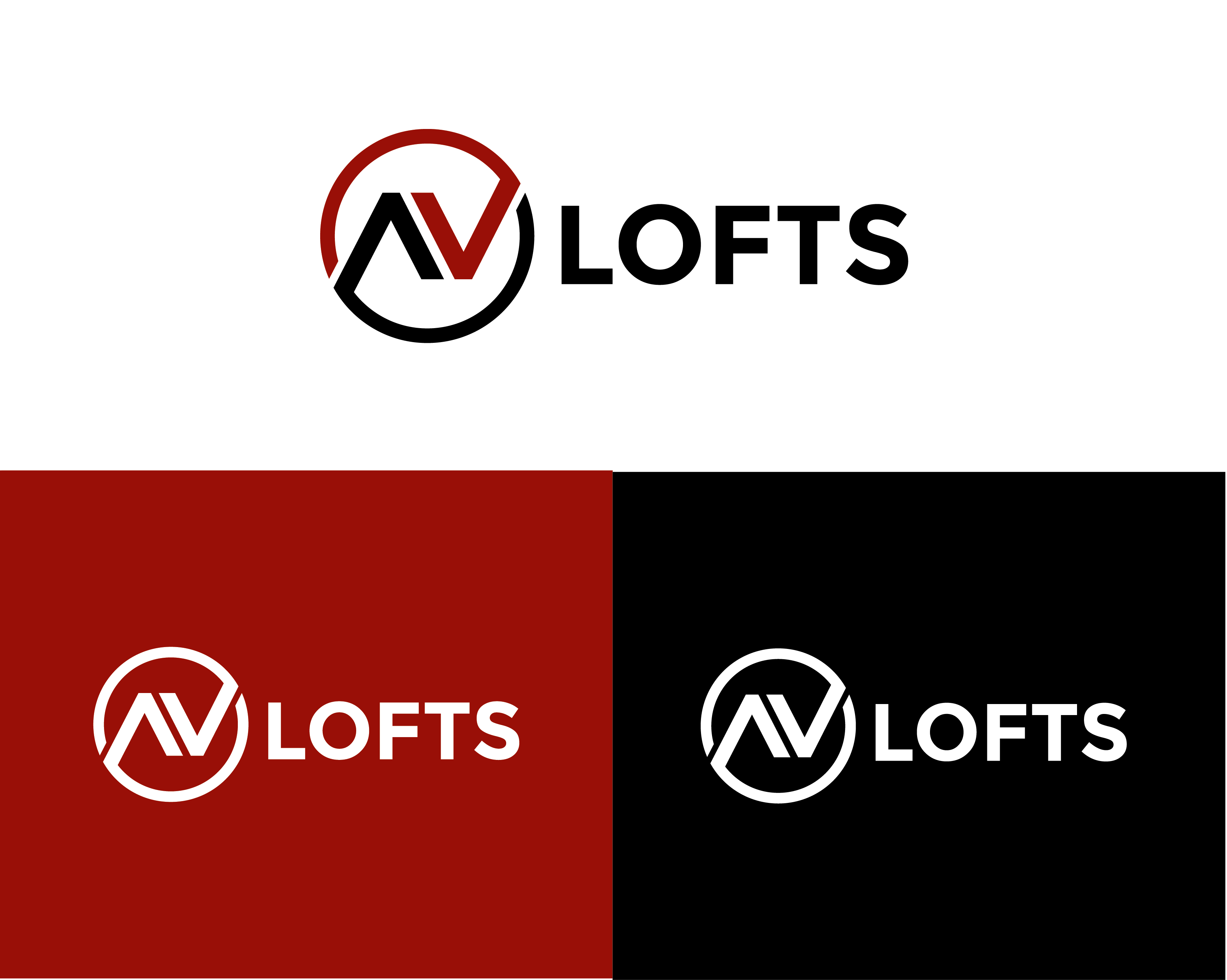 Logo Design entry 1600083 submitted by zoki169 to the Logo Design for AV Lofts run by KierstenH
