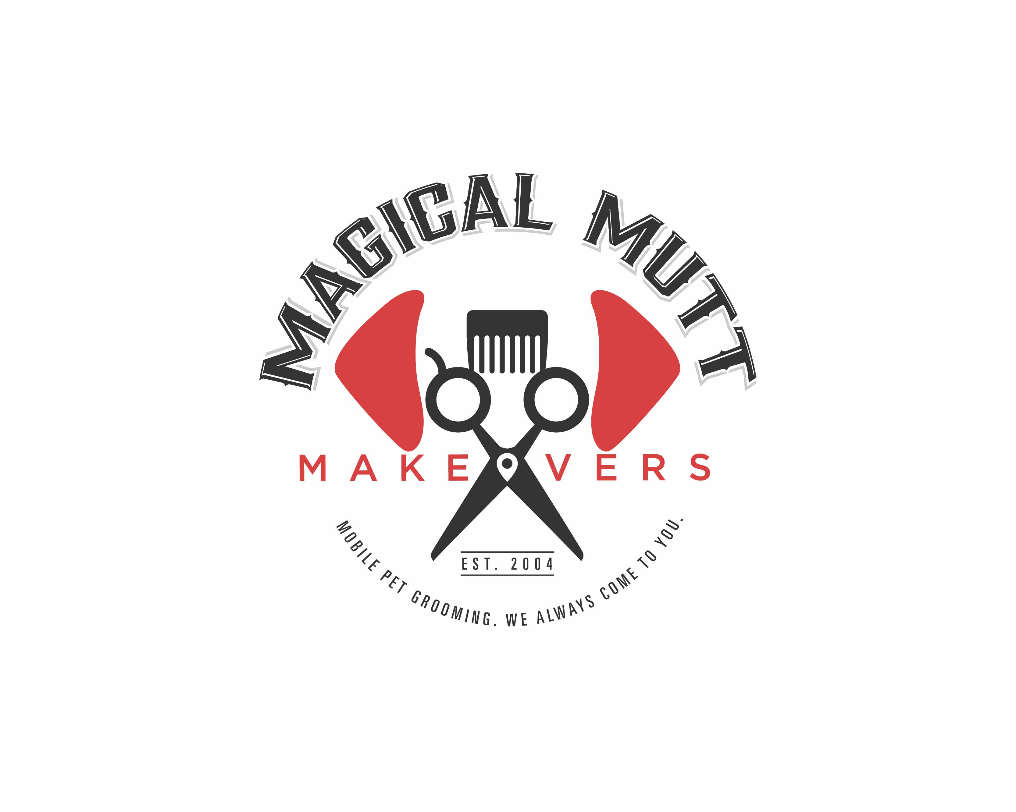 Logo Design entry 1604832 submitted by cj38 to the Logo Design for Magical Mutt Makeovers  run by ocmuttcuts