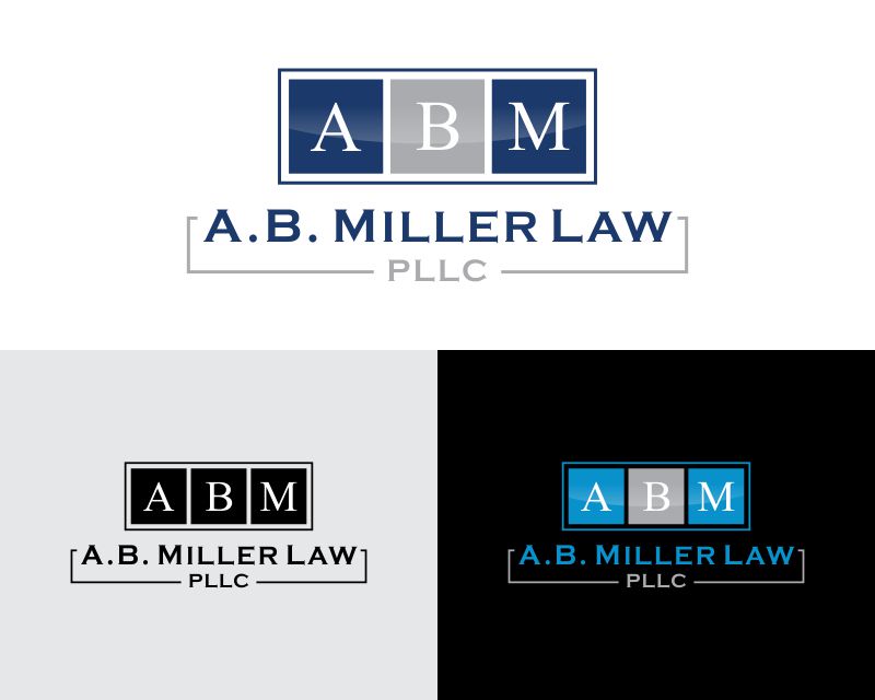 Logo Design entry 1606985 submitted by paragraphikadesigns to the Logo Design for A.B. Miller Law, PLLC run by abmiller