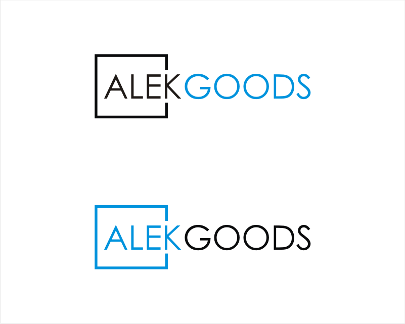Logo Design Entry 1609157 submitted by dogeco to the contest for ALEK Goods run by ALEK Goods