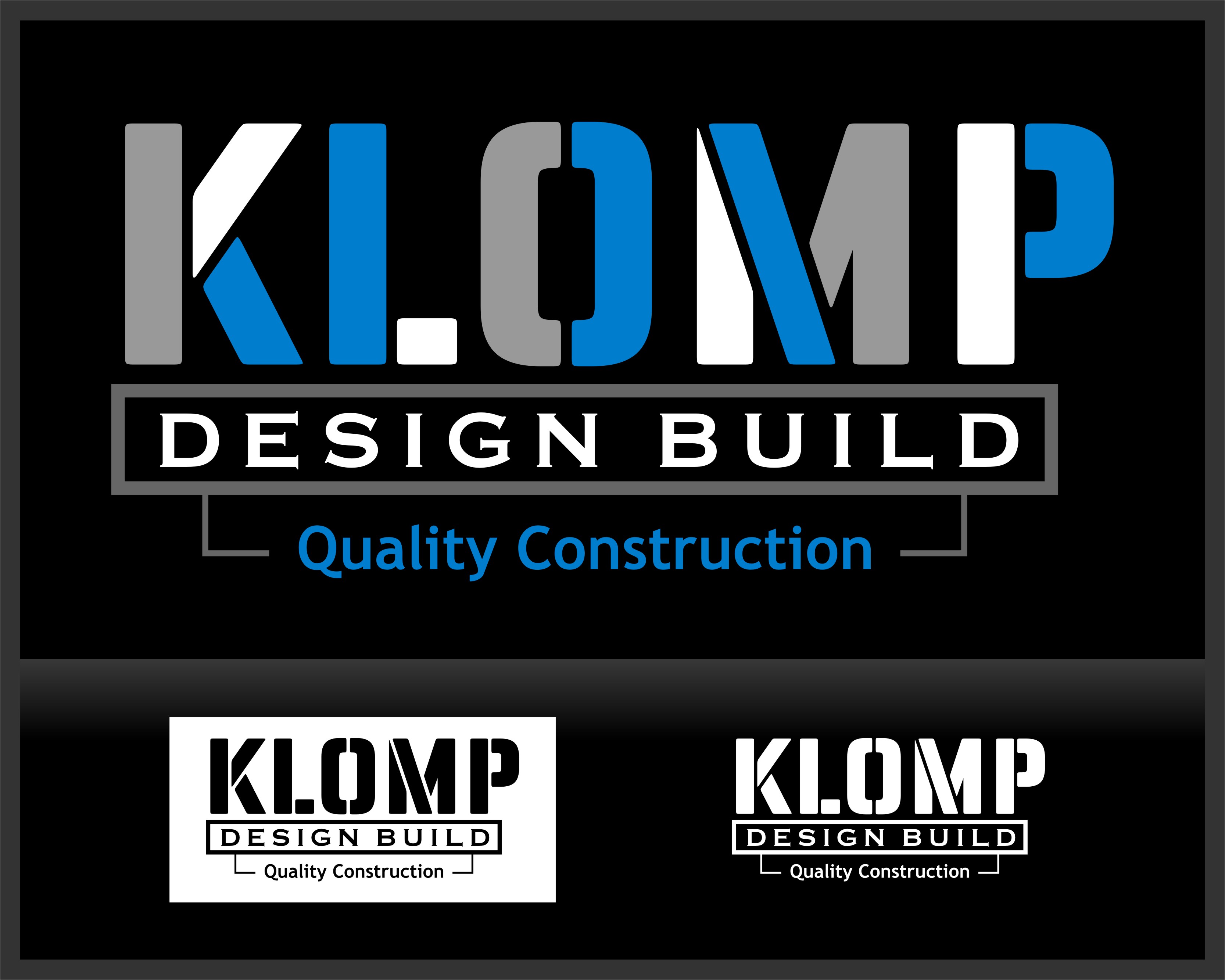 Logo Design Entry 1617551 submitted by Olarion to the contest for Klomp Design Build run by klomphomes