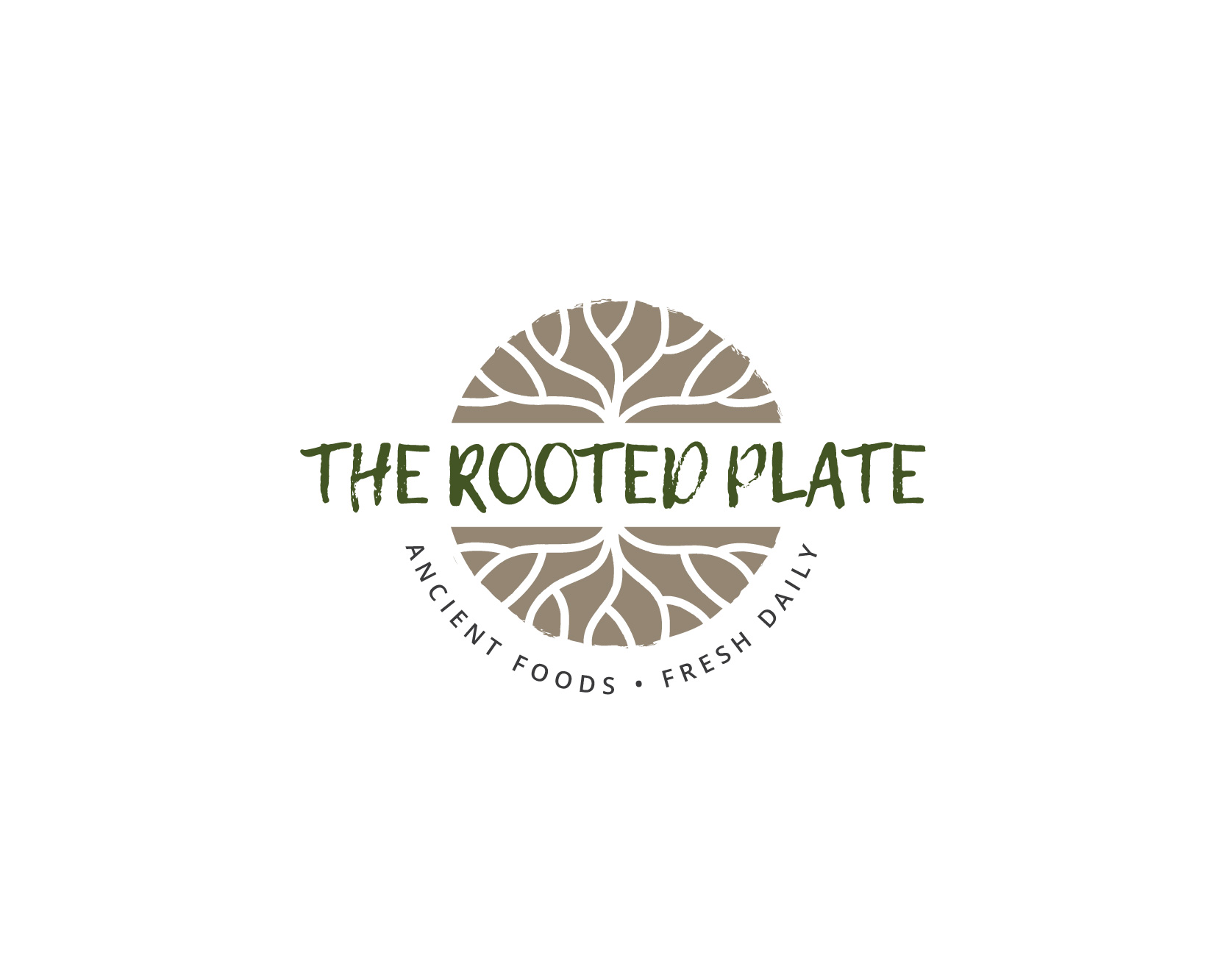 Logo Design Entry 1629366 submitted by ikdesign to the contest for www.TheRootedPlate.com run by daveness