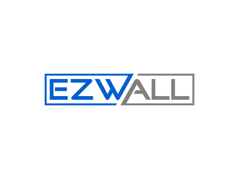 Logo Design entry 1630059 submitted by Sa_Shamjet to the Logo Design for EZWALL run by staci.davis4451