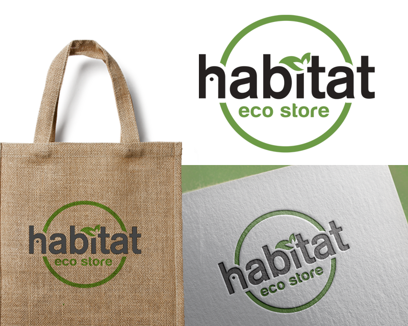 Logo Design entry 1630946 submitted by creativiti to the Logo Design for habitat eco store  run by ushtana
